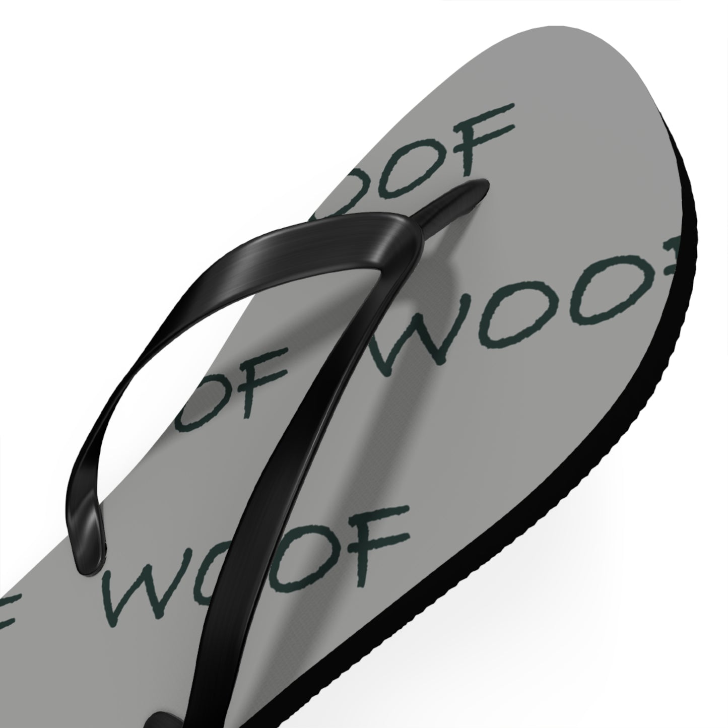 Woof Flip Flops | Fun Pet Lover Sandals for Beach Days, Summer Vibes, Dog Lover Gifts, Casual Footwear, Animal-Themed Summer Gear