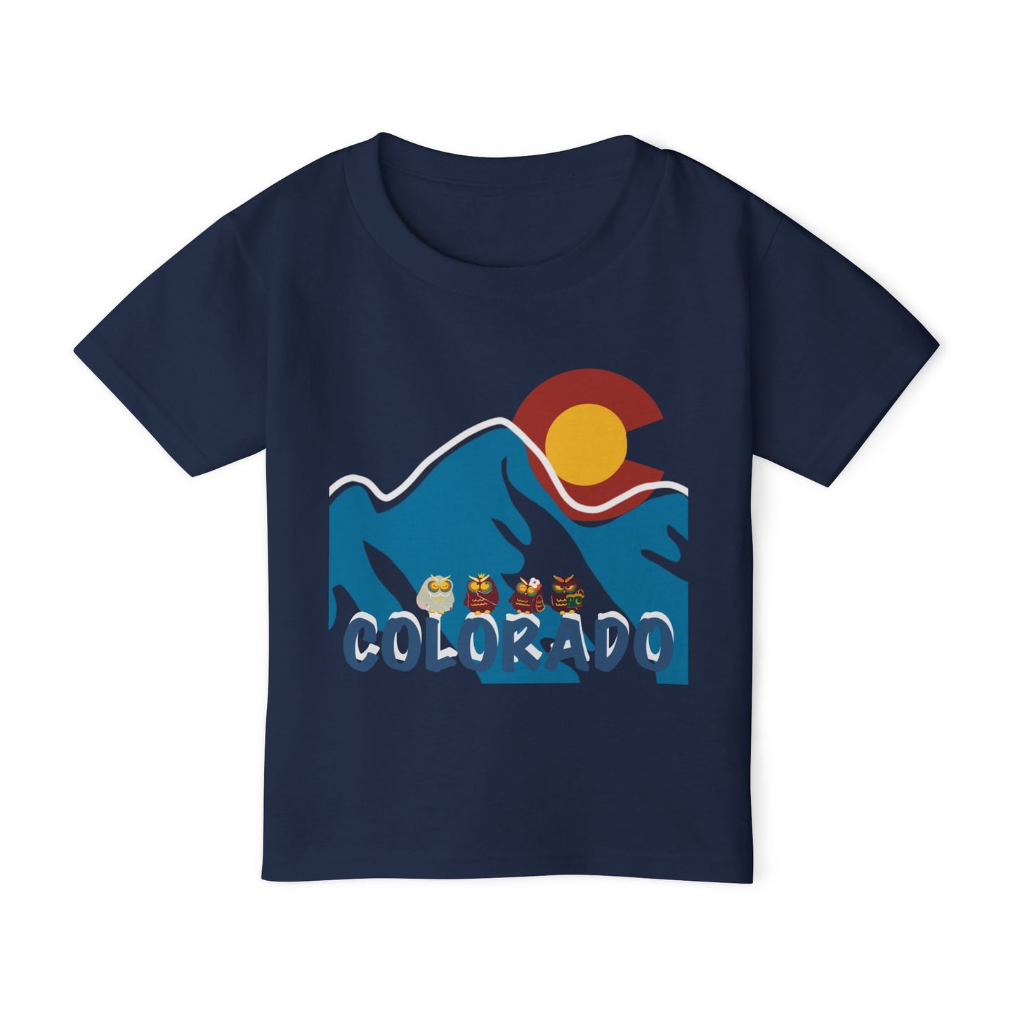 Colorado Mountains Toddler T-shirt, Kids Outdoor Adventure Tee, Childrens Clothing, Travel Gear for Kids, Colorado Souvenir, Birthday Gift