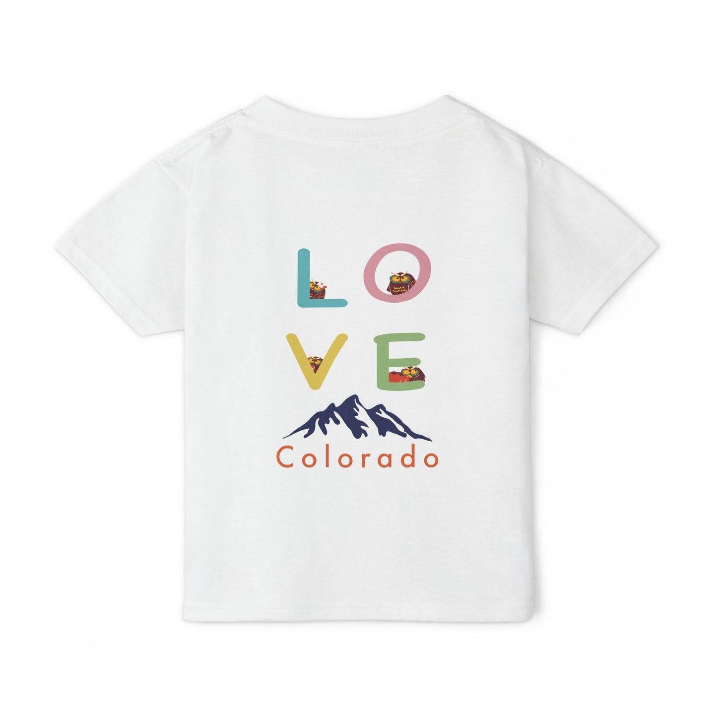 Cute Love Colorado Toddler T-Shirt