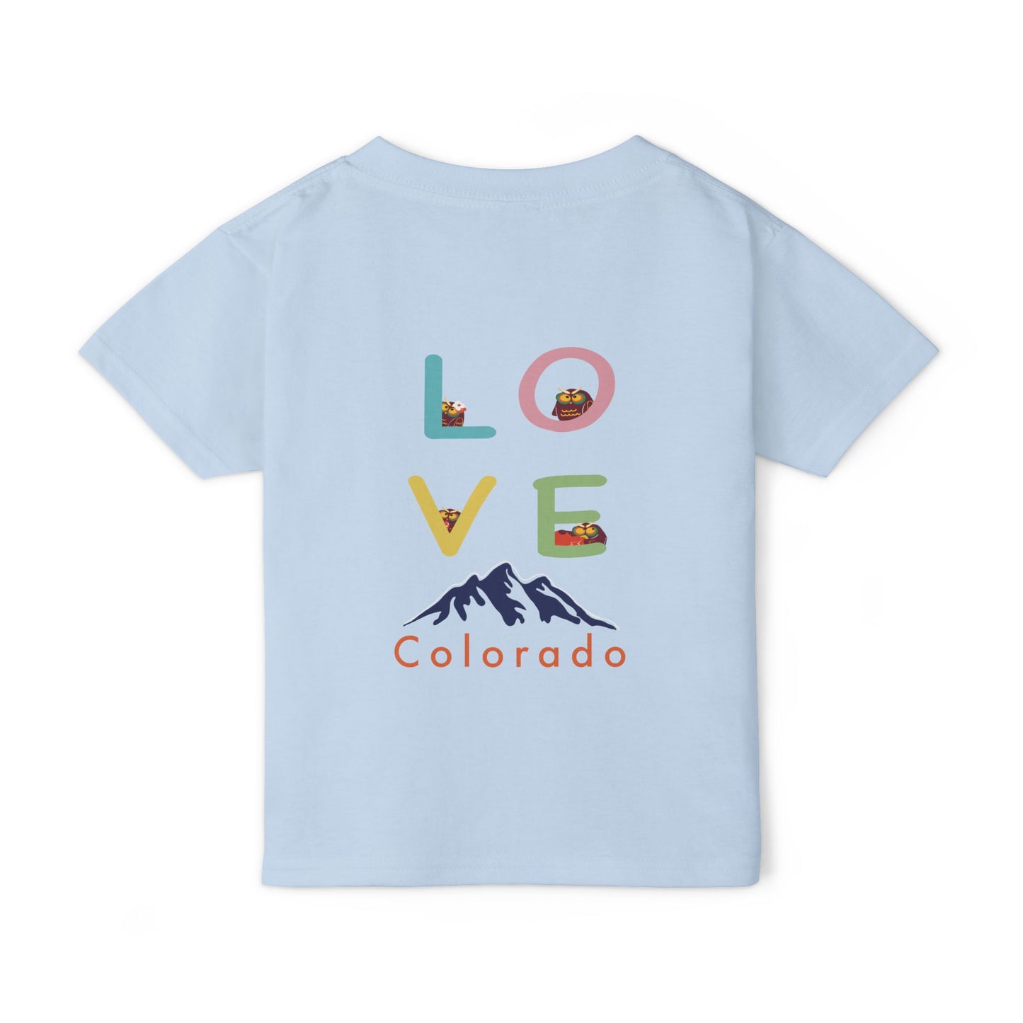 Cute Love Colorado Toddler T-Shirt