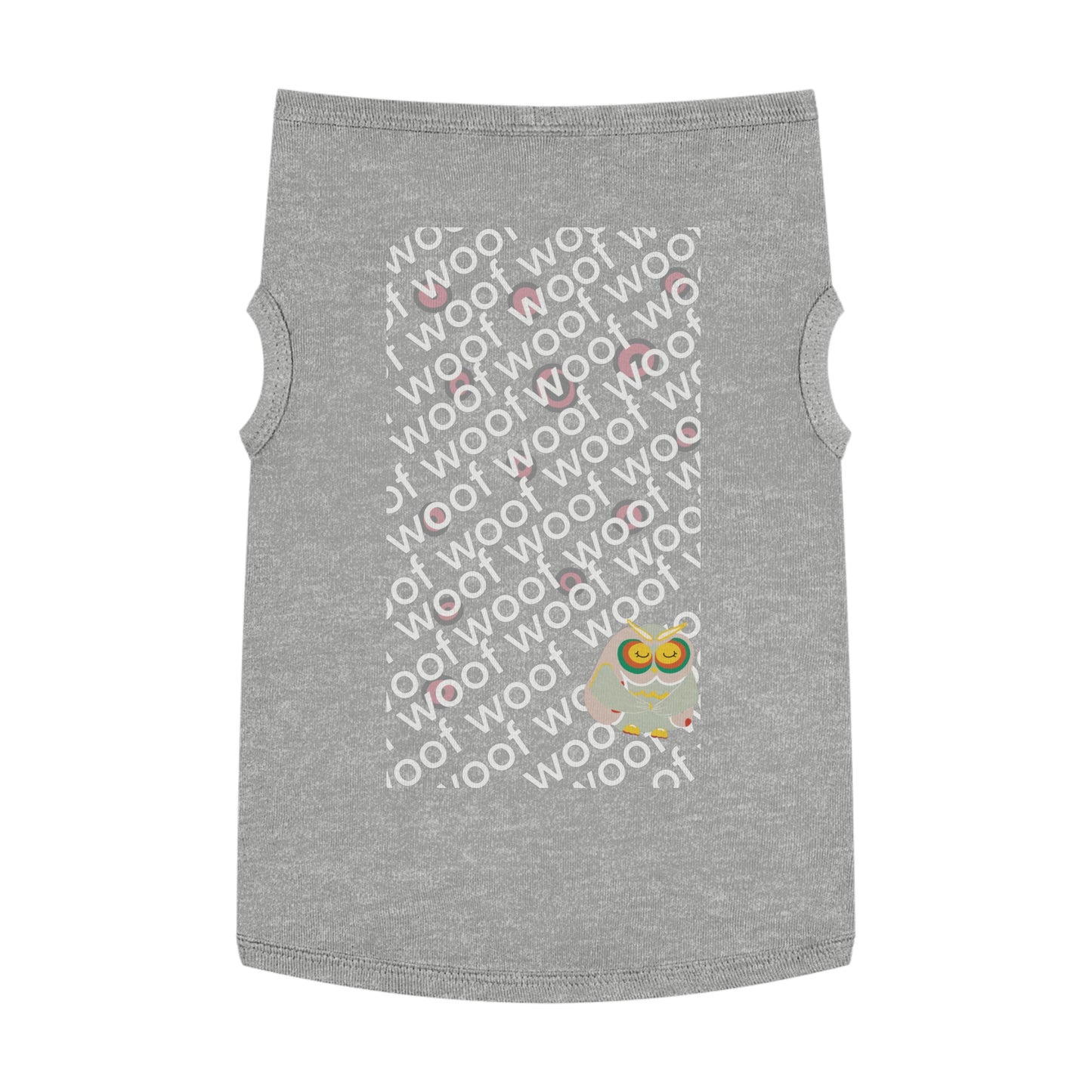Woof Stylish Pet Tank Top | Cute Dog Apparel, Pet Clothing, Summer Dog Wear, Dog Lovers Gift, Funny Pet Tank