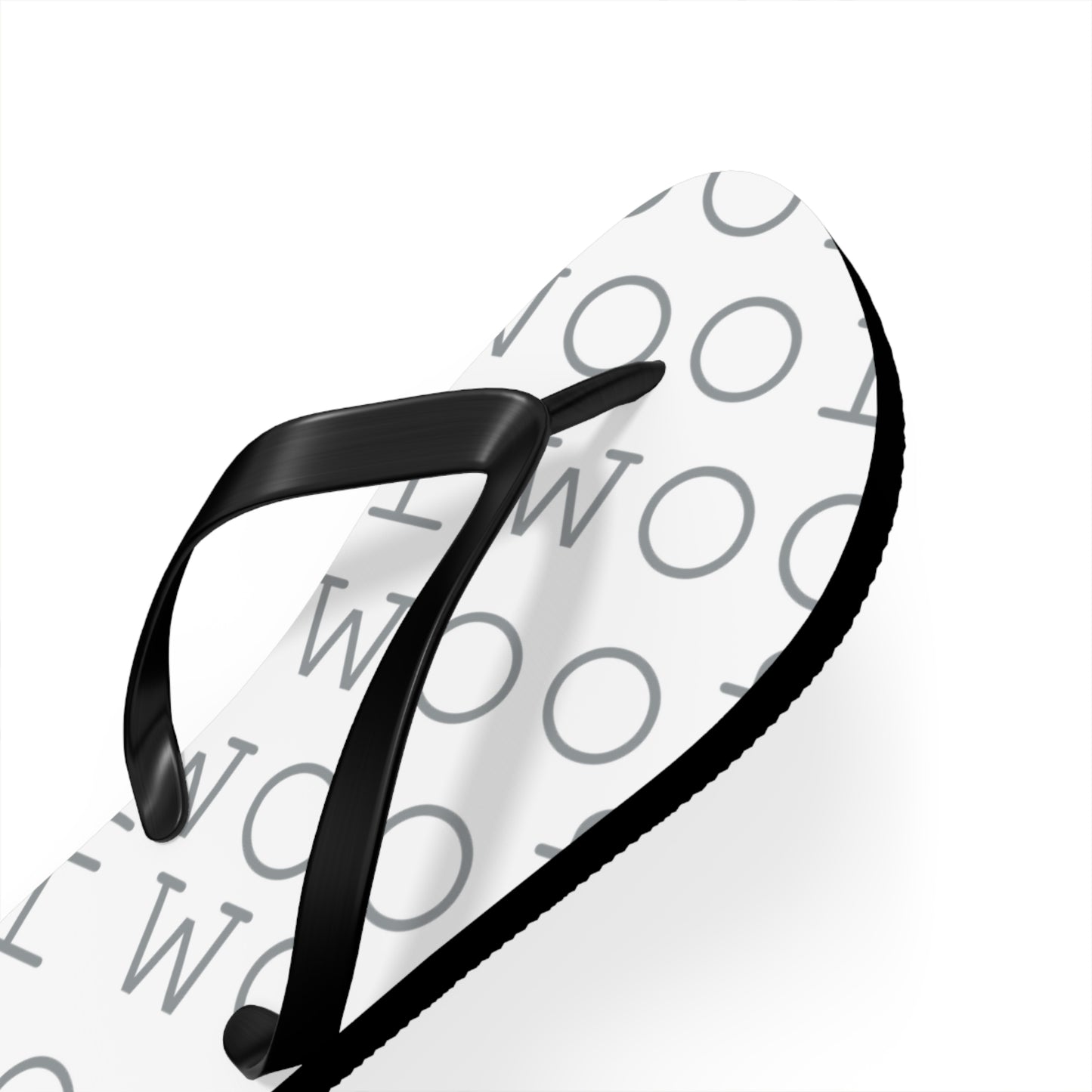 Stylish Flip Flops with 'Woof' Design for Dog Lovers, Summer Beach Footwear, Pet Owner Gifts, Cute Animal Accessories, Dog Mom Sandals
