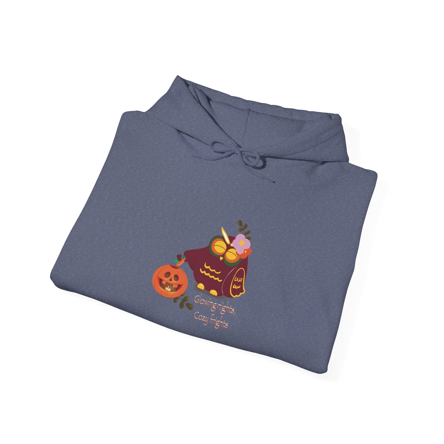 Cozy Halloween Cake Hoodie, Unisex Sweatshirt, Fall Fashion, Pumpkin Spice, Cute Autumn Apparel, Seasonal Gift