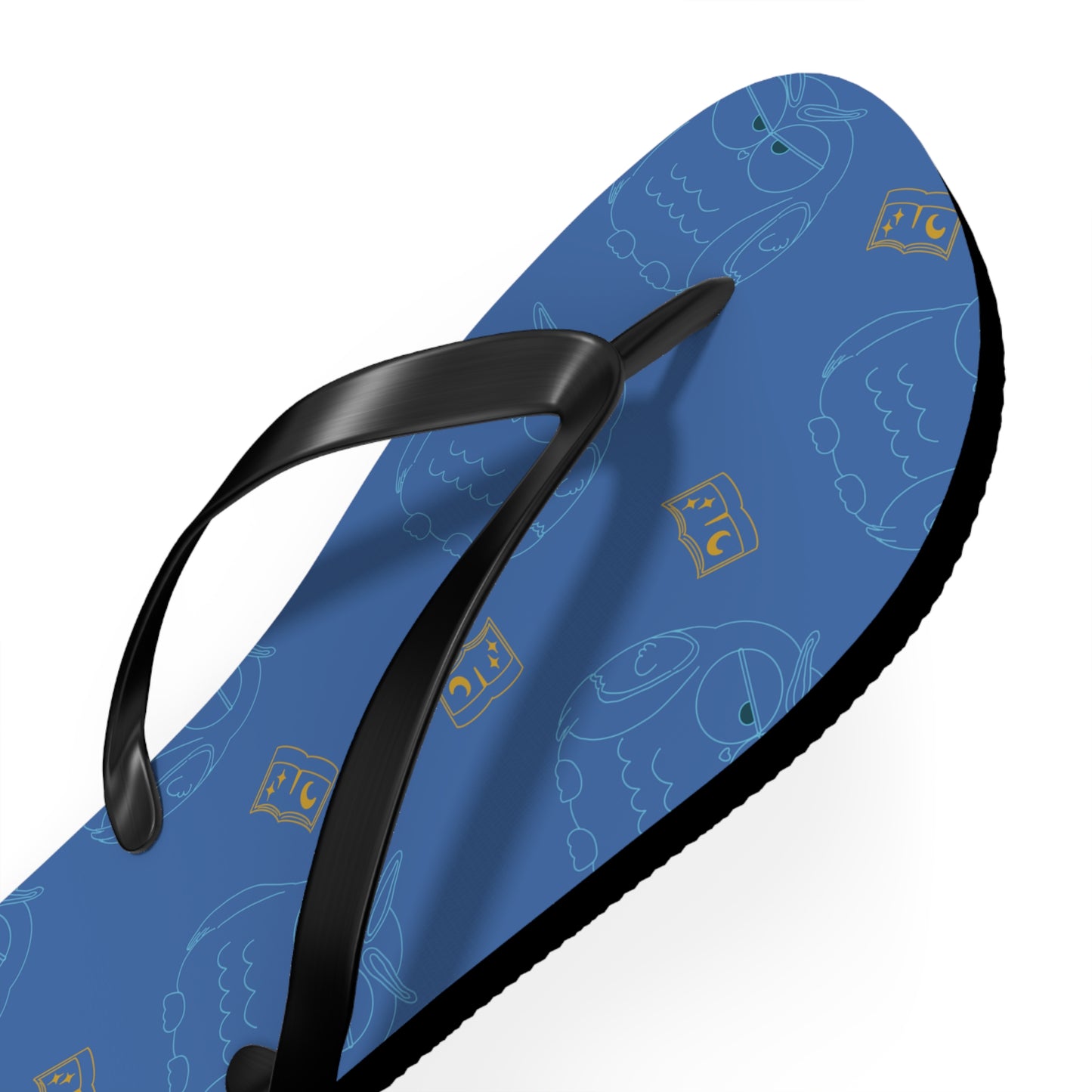 Fun Owl Flip Flops for Summer, Casual Beach Sandals, Cute Vacation Footwear, Perfect Gift for Owl Lovers