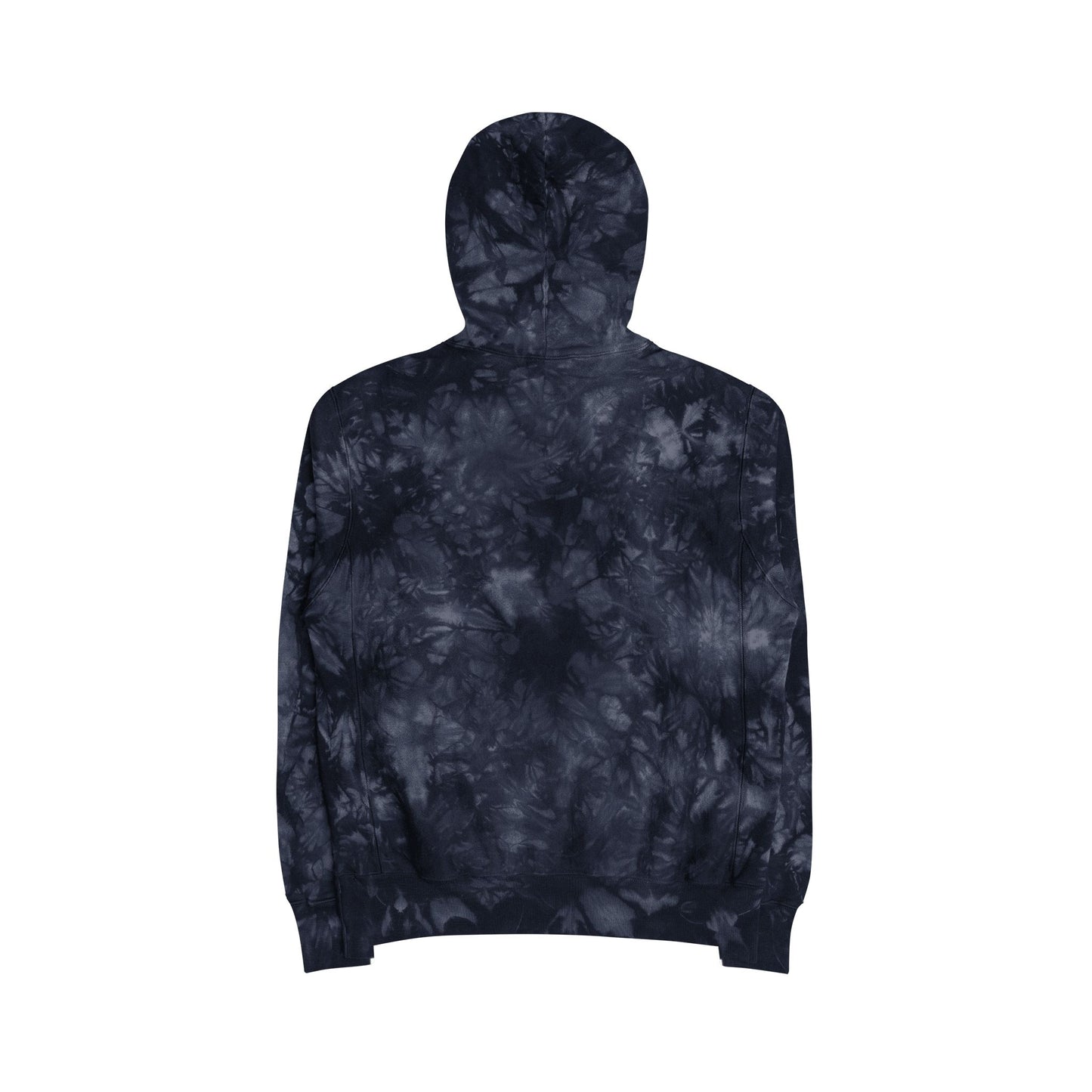 Unisex Tie-Dye Hoodie with Floral Embroidery - Stylish Comfort for All Occasions