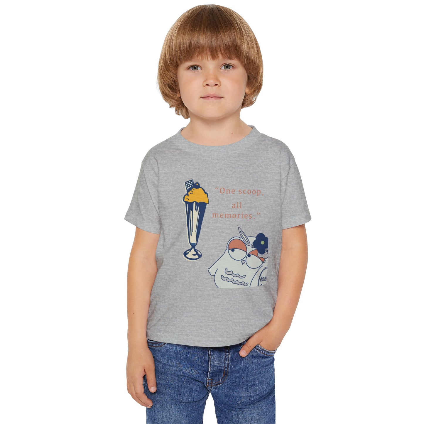 Adorable Toddler T-Shirt with Memory-Inspired Design, Cute Gift for Kids, Summer Outfits, Playdate Attire, Family Gatherings