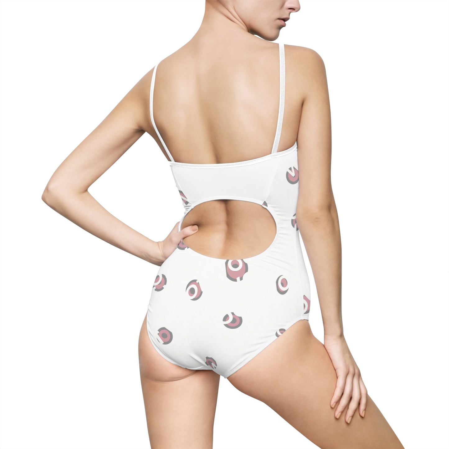 Stylish Women's One-Piece Swimsuit - Perfect for Beach Days, Pool Parties, Summer Vacations, Sunbathing, and Swimwear Fashion