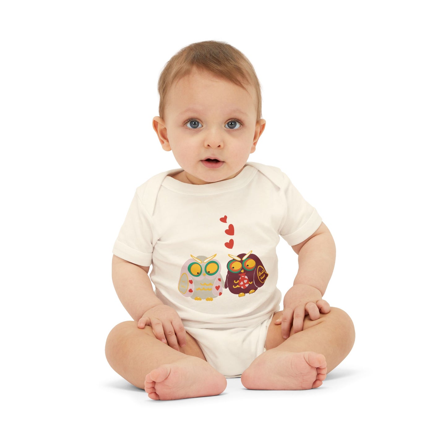 Adorable Owl Love Infant Jersey One Piece - Cute Baby Bodysuit for Baby Showers & Valentine's Day