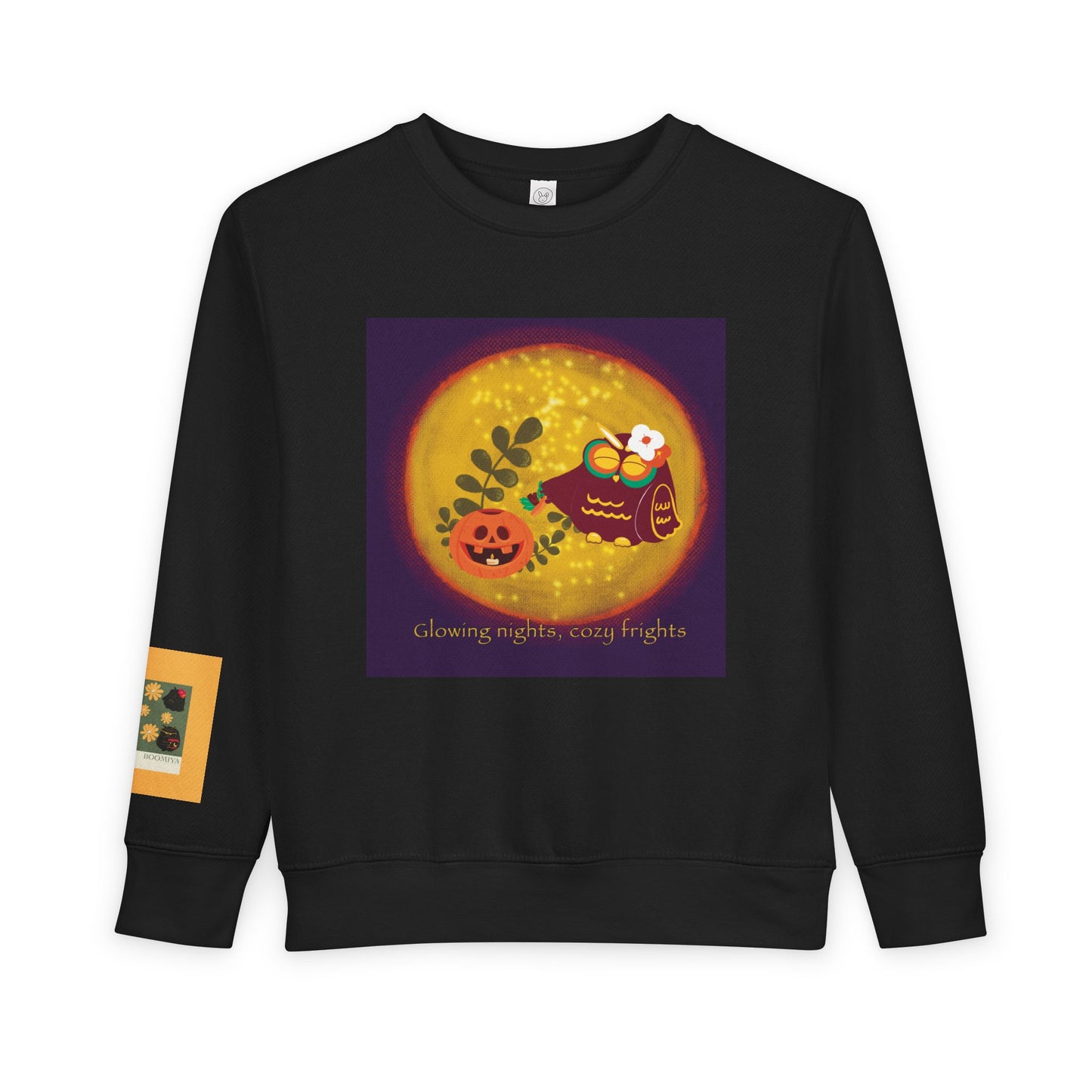 Cozy Halloween Toddler Sweatshirt, Adorable Kids Fall Fashion, Pumpkin Design, Perfect for Autumn Celebrations, Cute Gift Idea
