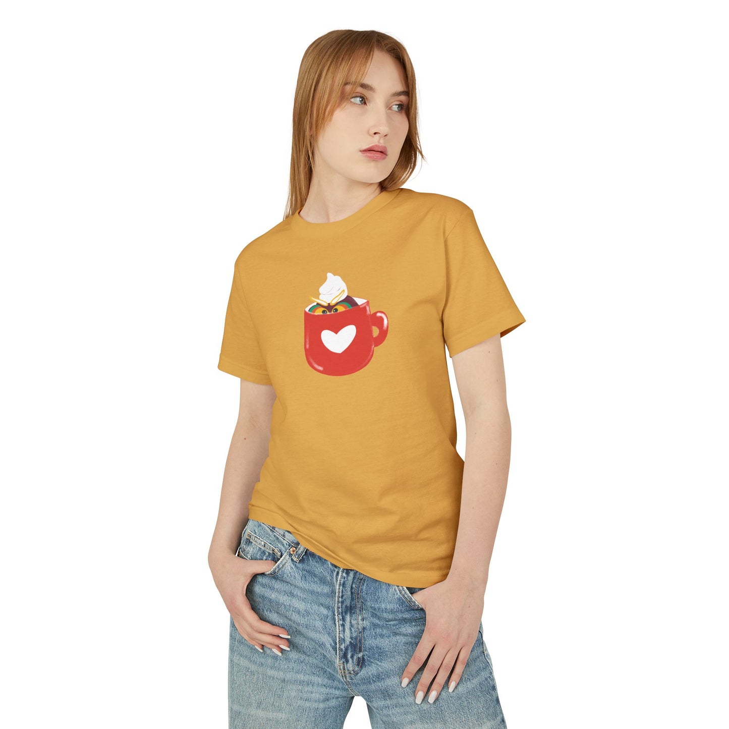 Cute Mug Graphic Unisex Tee – Perfect Gift for Coffee Lovers