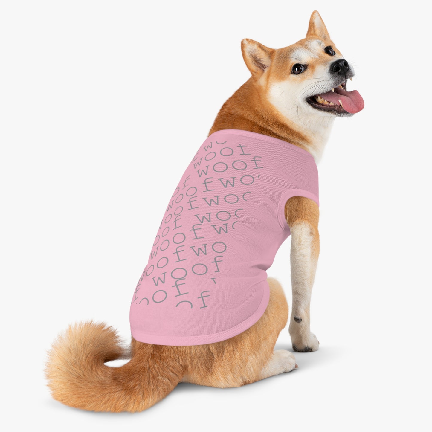 Playful Woof Pet Tank Top for Dogs | Summer Apparel, Cute Dog Clothes, Pet Gifts, Dog Fashion