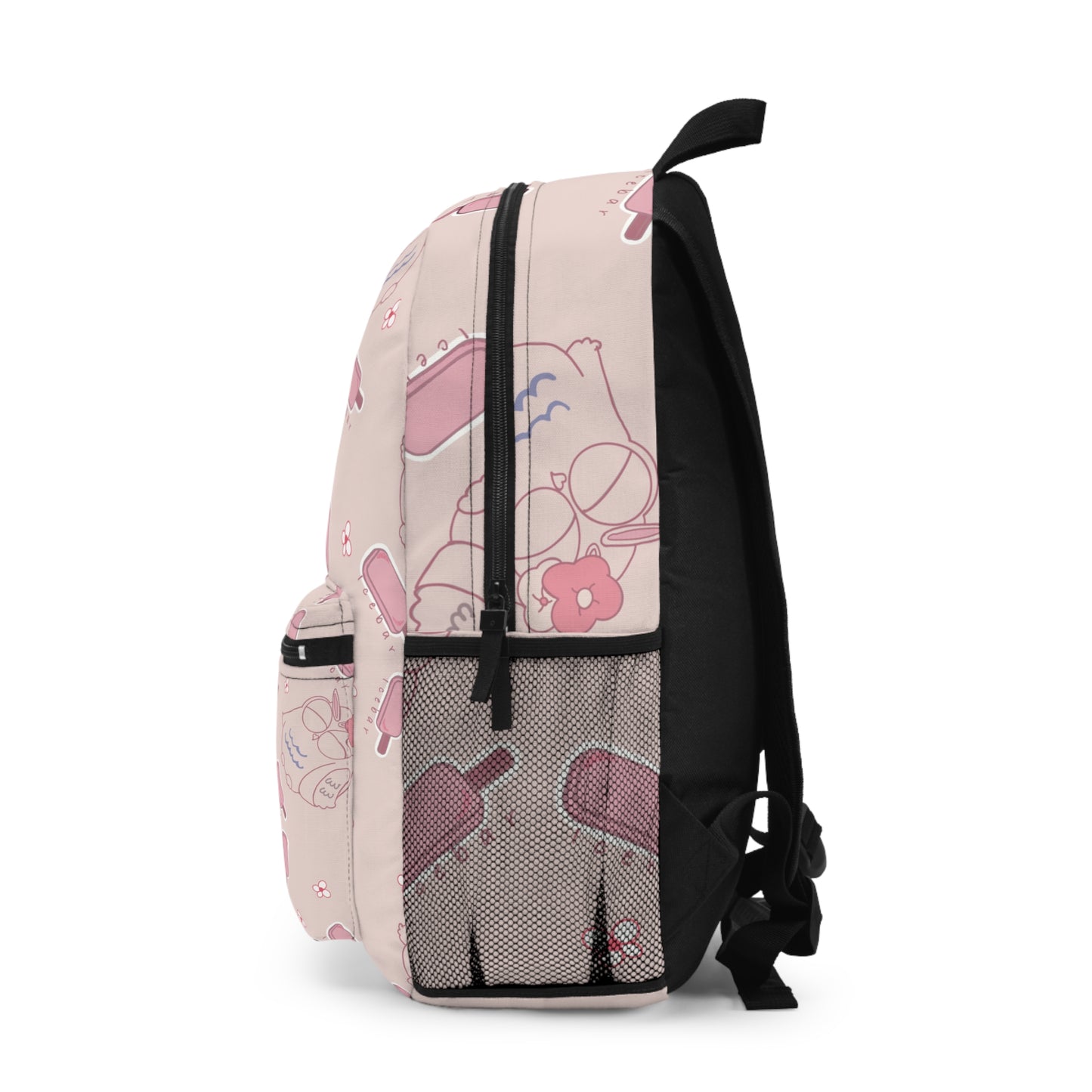 Cute Summer Backpack, Floral Tote, Travel Bag, Kids School Backpack, Picnic Daypack, Spring Accessory
