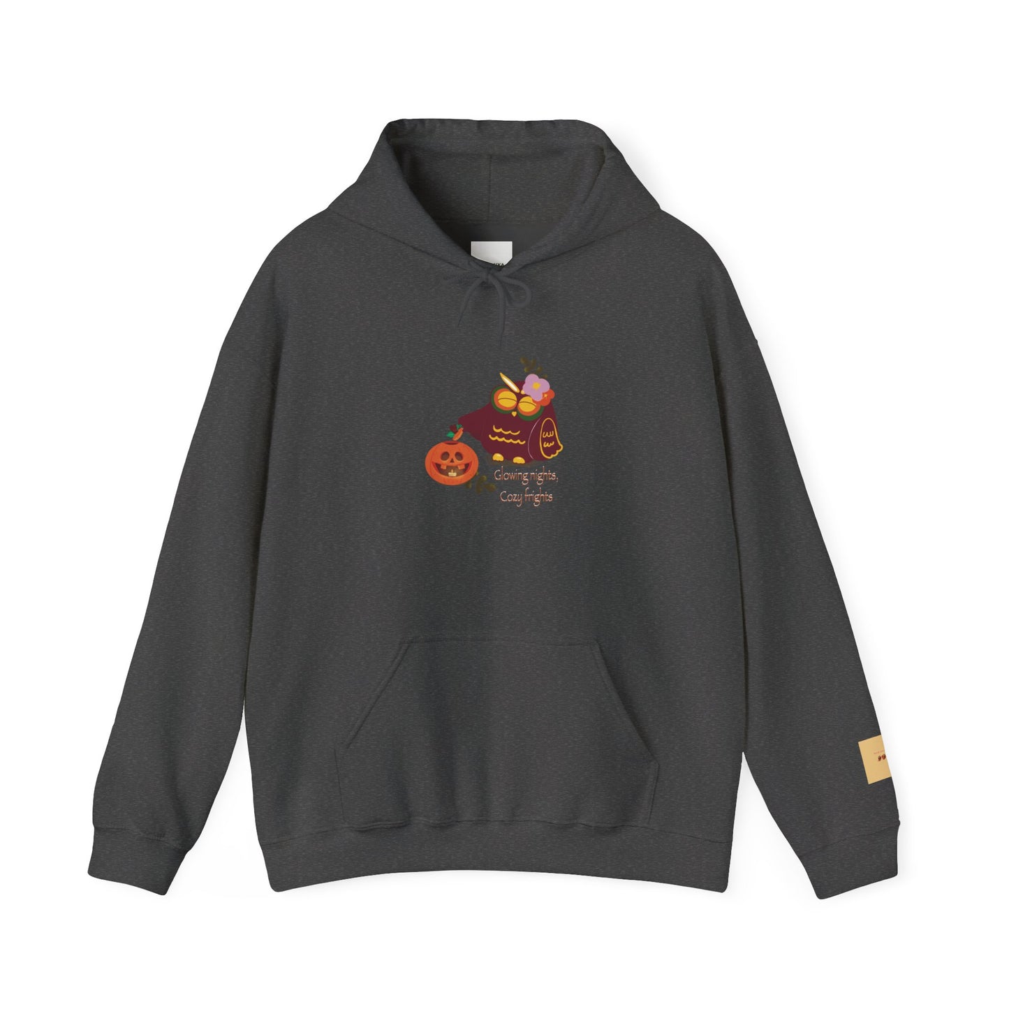 Cozy Halloween Cake Hoodie, Unisex Sweatshirt, Fall Fashion, Pumpkin Spice, Cute Autumn Apparel, Seasonal Gift