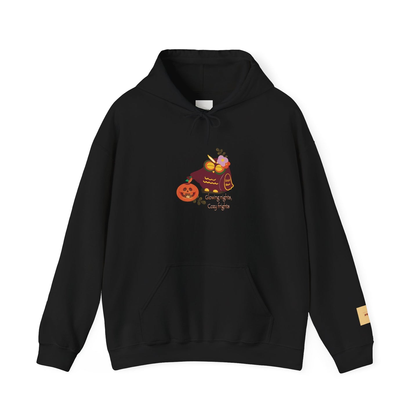 Cozy Halloween Cake Hoodie, Unisex Sweatshirt, Fall Fashion, Pumpkin Spice, Cute Autumn Apparel, Seasonal Gift