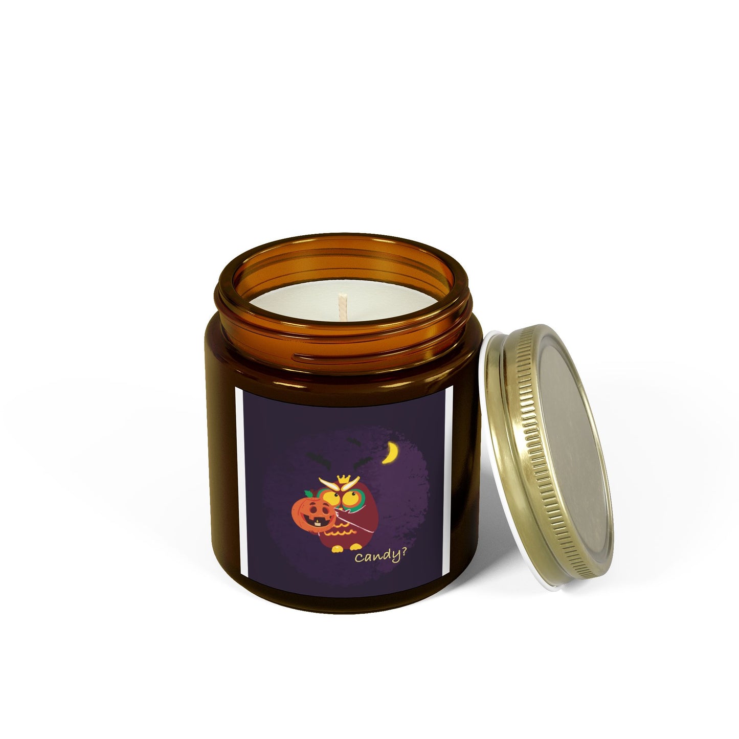 Halloween Scented Candles | Coconut Apricot Wax | Fall Decor, Unique Gifts, Holiday Candles, Spooky Atmosphere, Home Fragrance