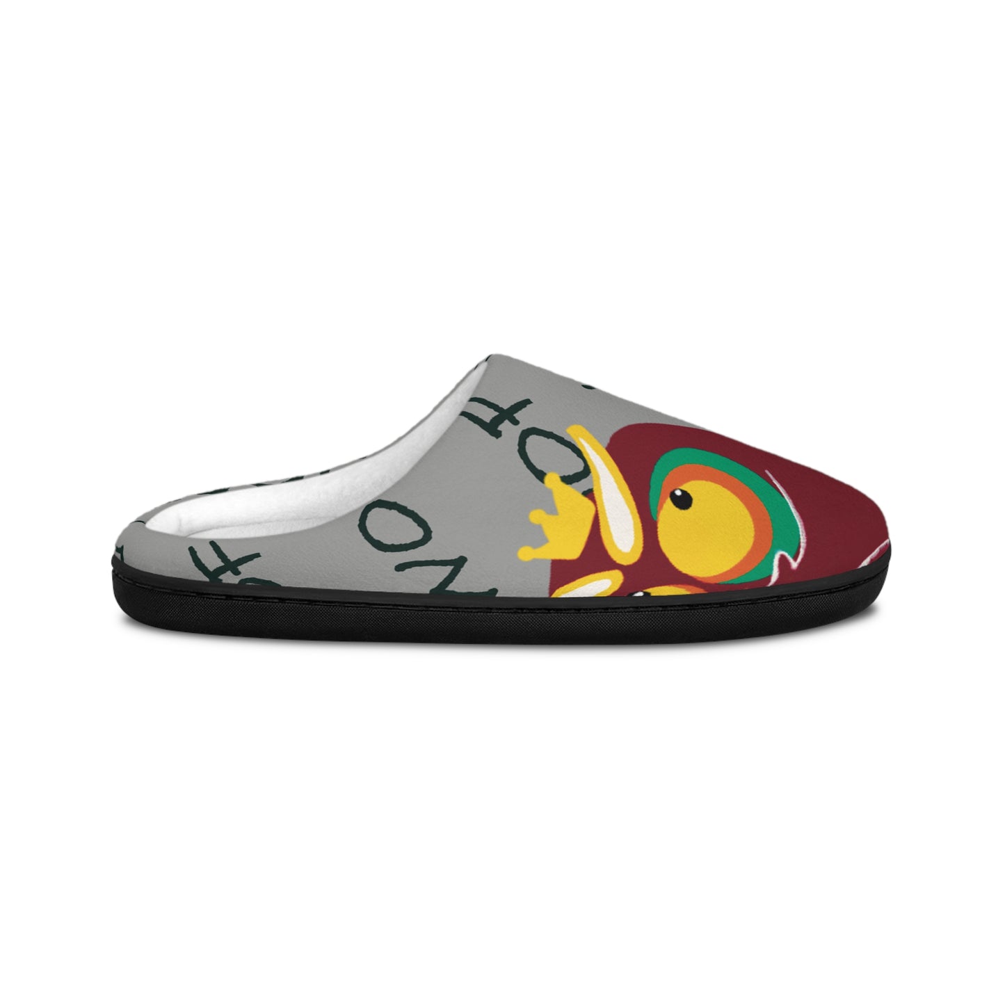 Cozy Cartoon Slippers for Men, Indoor Footwear, Slip-On House Shoes, Fun Gifts for Him, Unique Home Comforts, Quirky Slipper Design