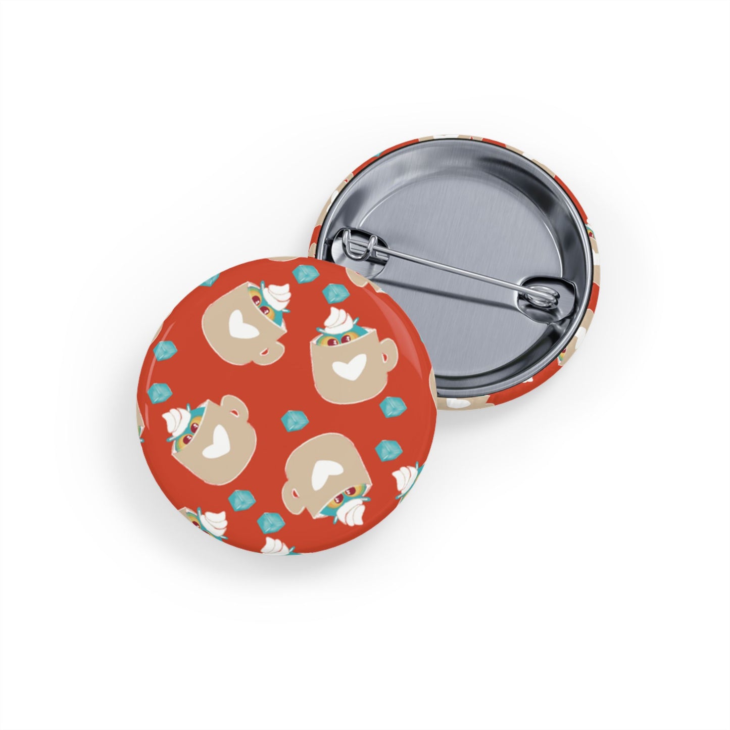 Charming Decorative Round Pins, Cute Pin Badges for Jackets, Gifts for Friends, Fun Accessories, Holiday Decor, Collectible Pins