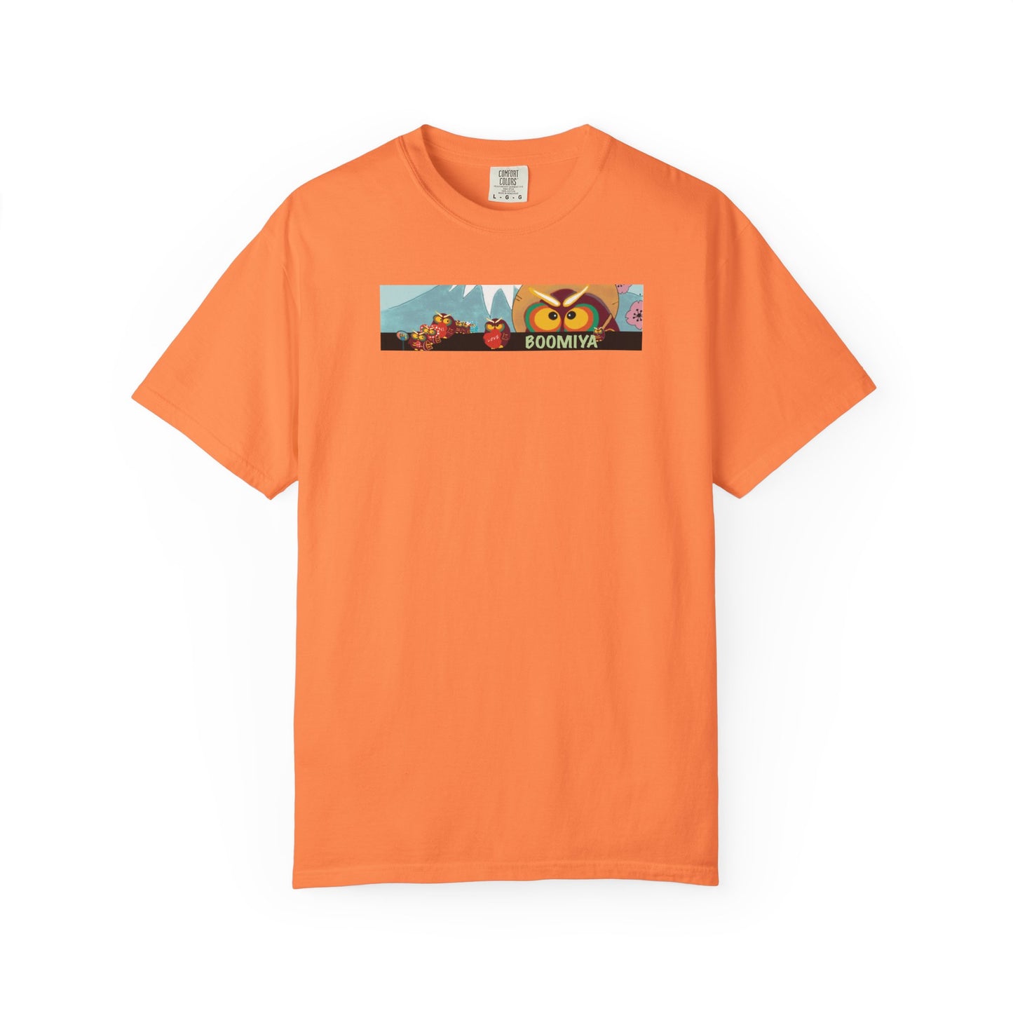 Boomiya Unisex Garment-Dyed T-shirt - Fun & Playful Graphic Tee