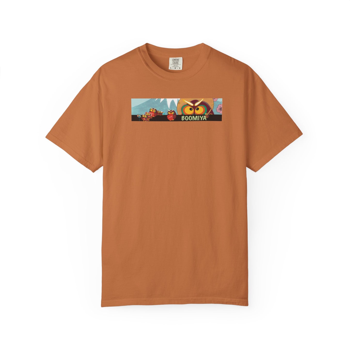 Boomiya Unisex Garment-Dyed T-shirt - Fun & Playful Graphic Tee