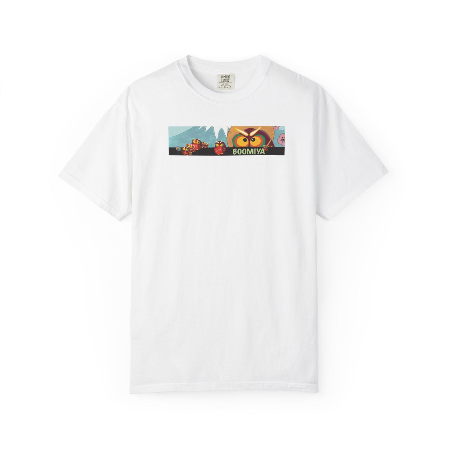 Boomiya Unisex Garment-Dyed T-shirt - Fun & Playful Graphic Tee
