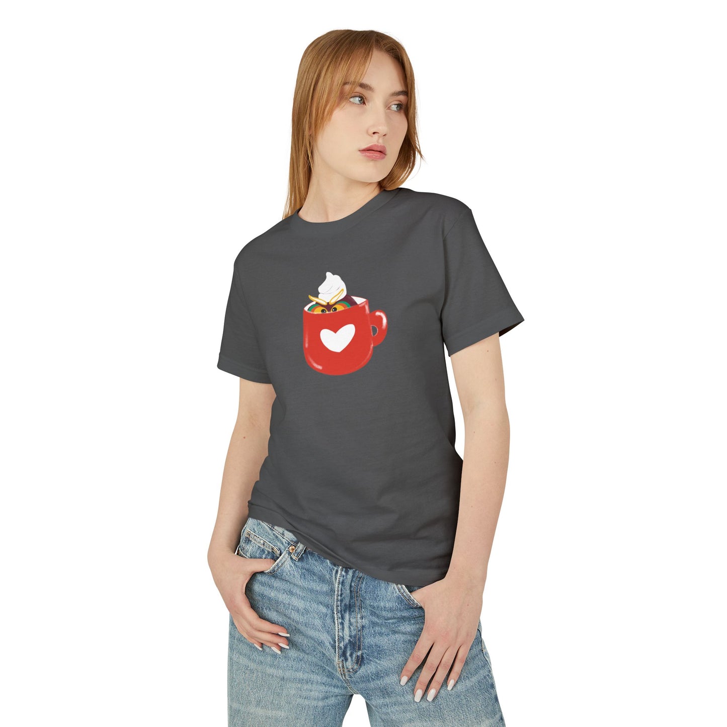 Cute Mug Graphic Unisex Tee – Perfect Gift for Coffee Lovers