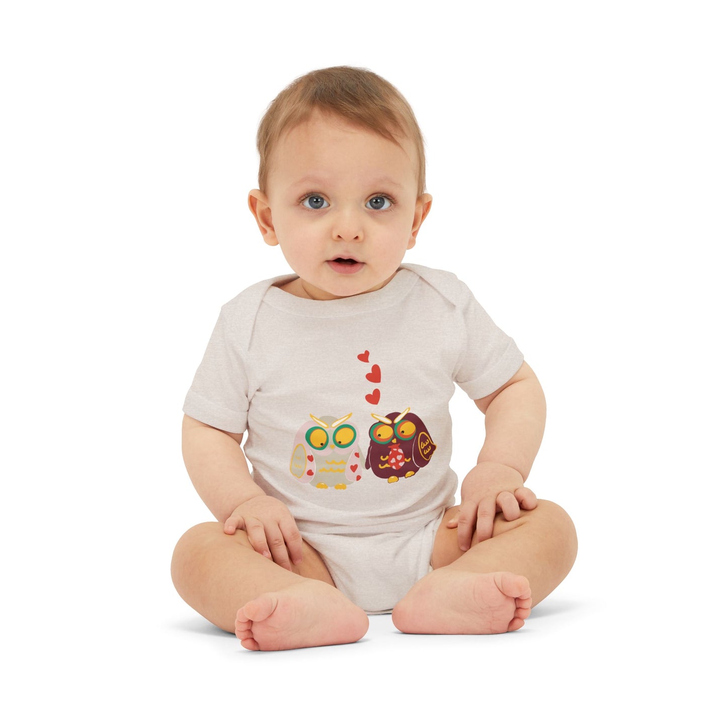 Adorable Owl Love Infant Jersey One Piece - Cute Baby Bodysuit for Baby Showers & Valentine's Day
