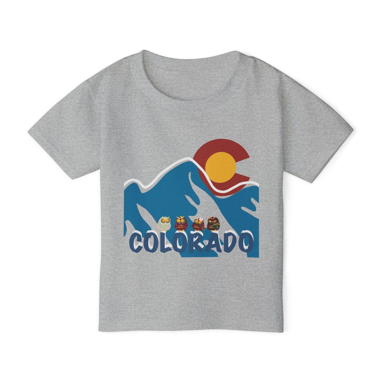Colorado Mountains Toddler T-shirt, Kids Outdoor Adventure Tee, Childrens Clothing, Travel Gear for Kids, Colorado Souvenir, Birthday Gift