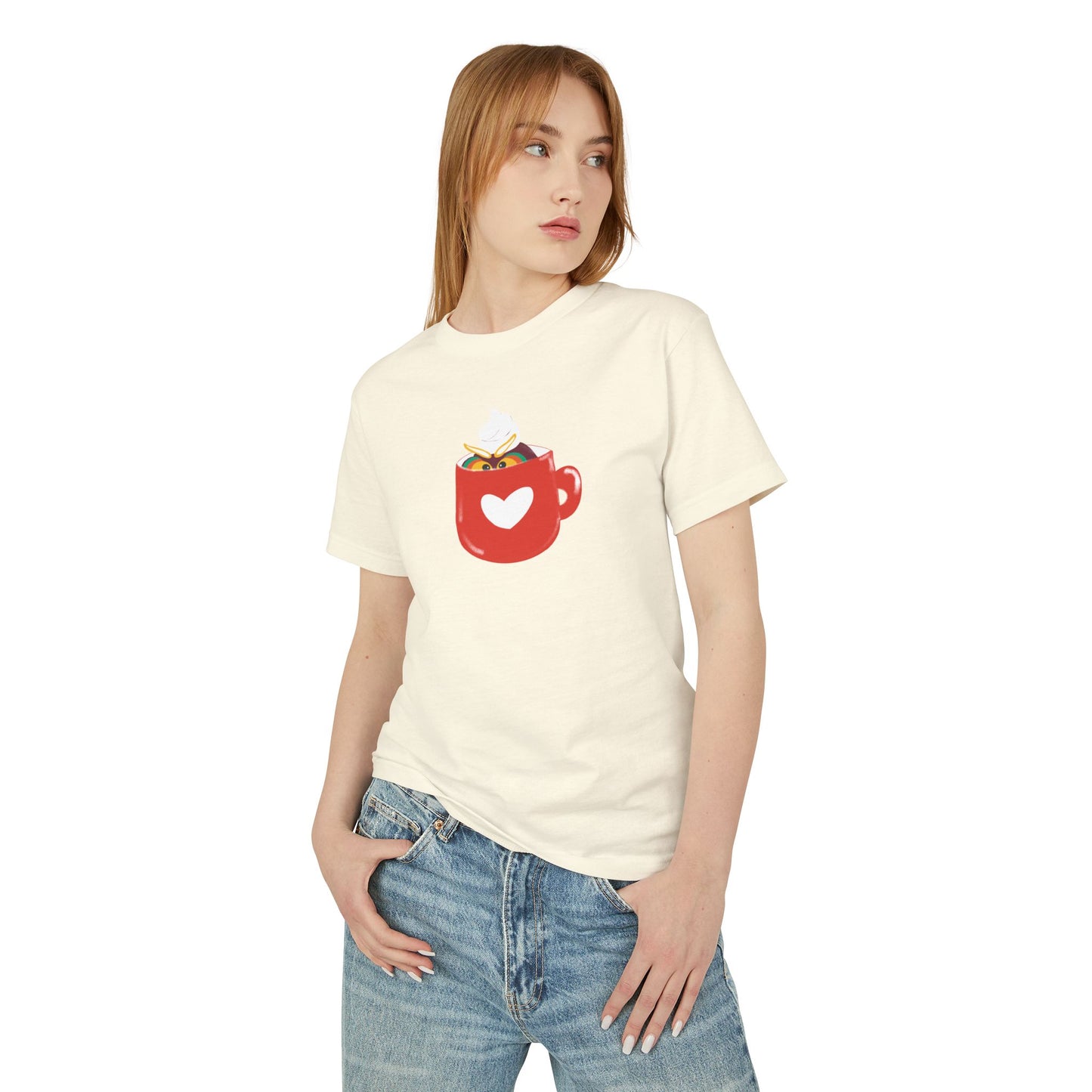 Cute Mug Graphic Unisex Tee – Perfect Gift for Coffee Lovers