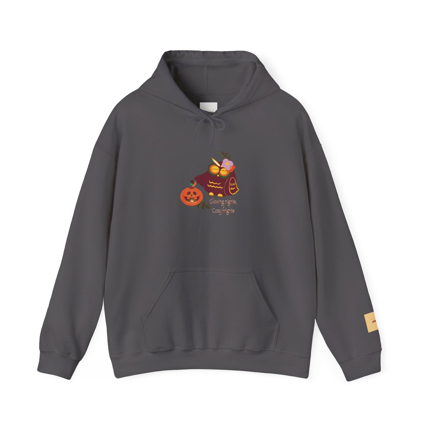 Cozy Halloween Cake Hoodie, Unisex Sweatshirt, Fall Fashion, Pumpkin Spice, Cute Autumn Apparel, Seasonal Gift