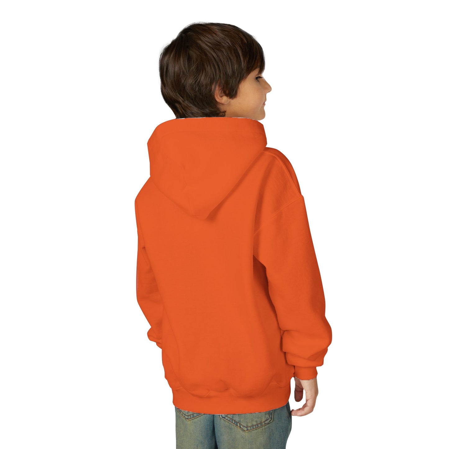 Halloween Youth Hoodie - Spooky Graphic Sweatshirt, Perfect for Fall Fun, Trick-or-Treating, Costume Parties, Cozy Sweater