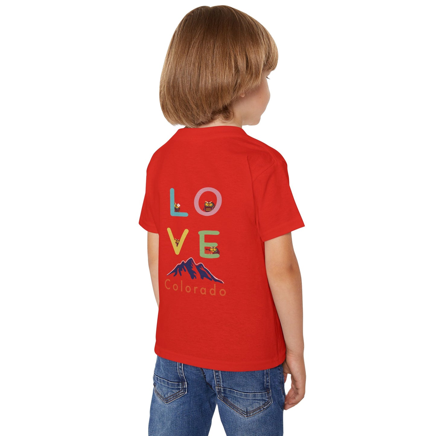 Cute Love Colorado Toddler T-Shirt