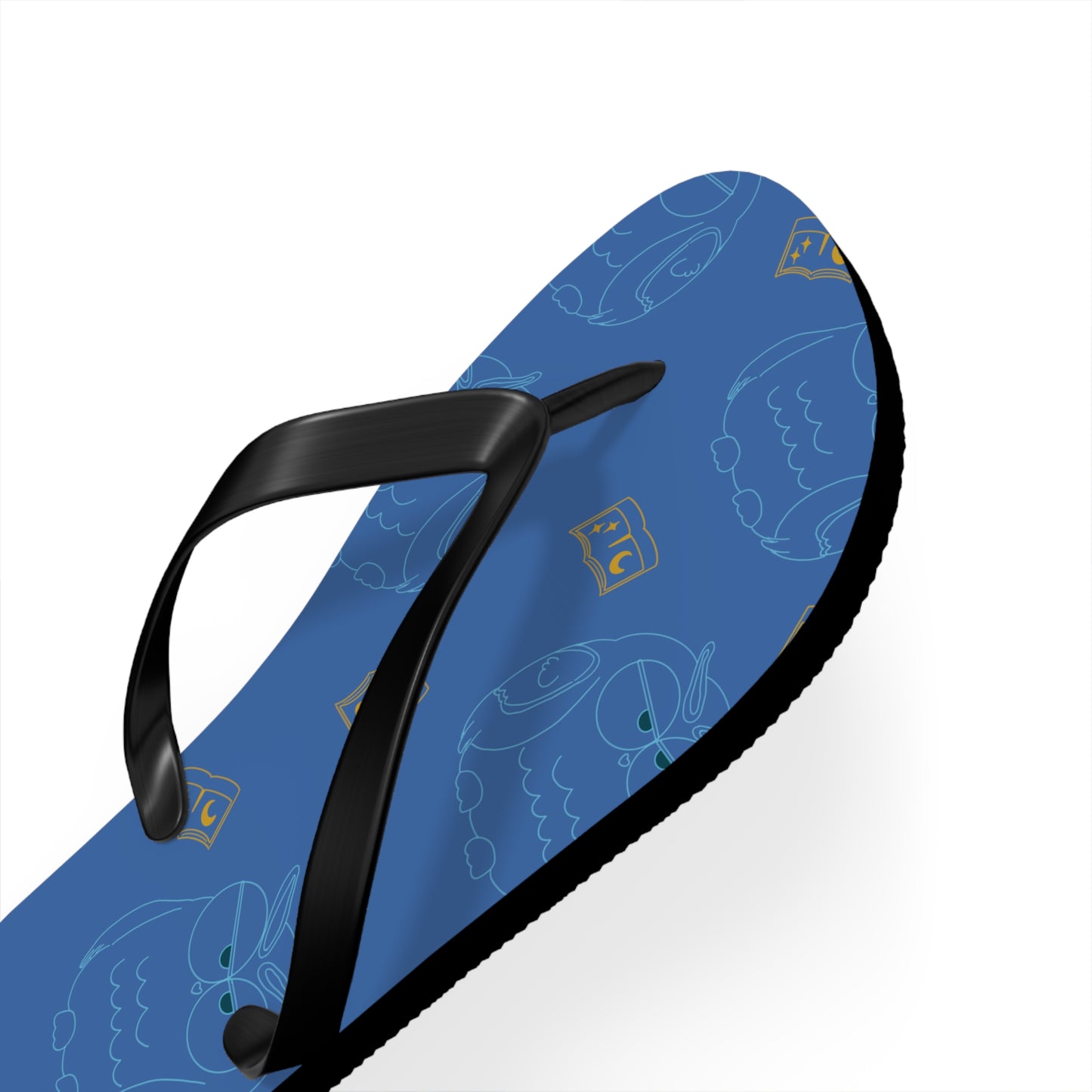 Fun Owl Flip Flops for Summer, Casual Beach Sandals, Cute Vacation Footwear, Perfect Gift for Owl Lovers