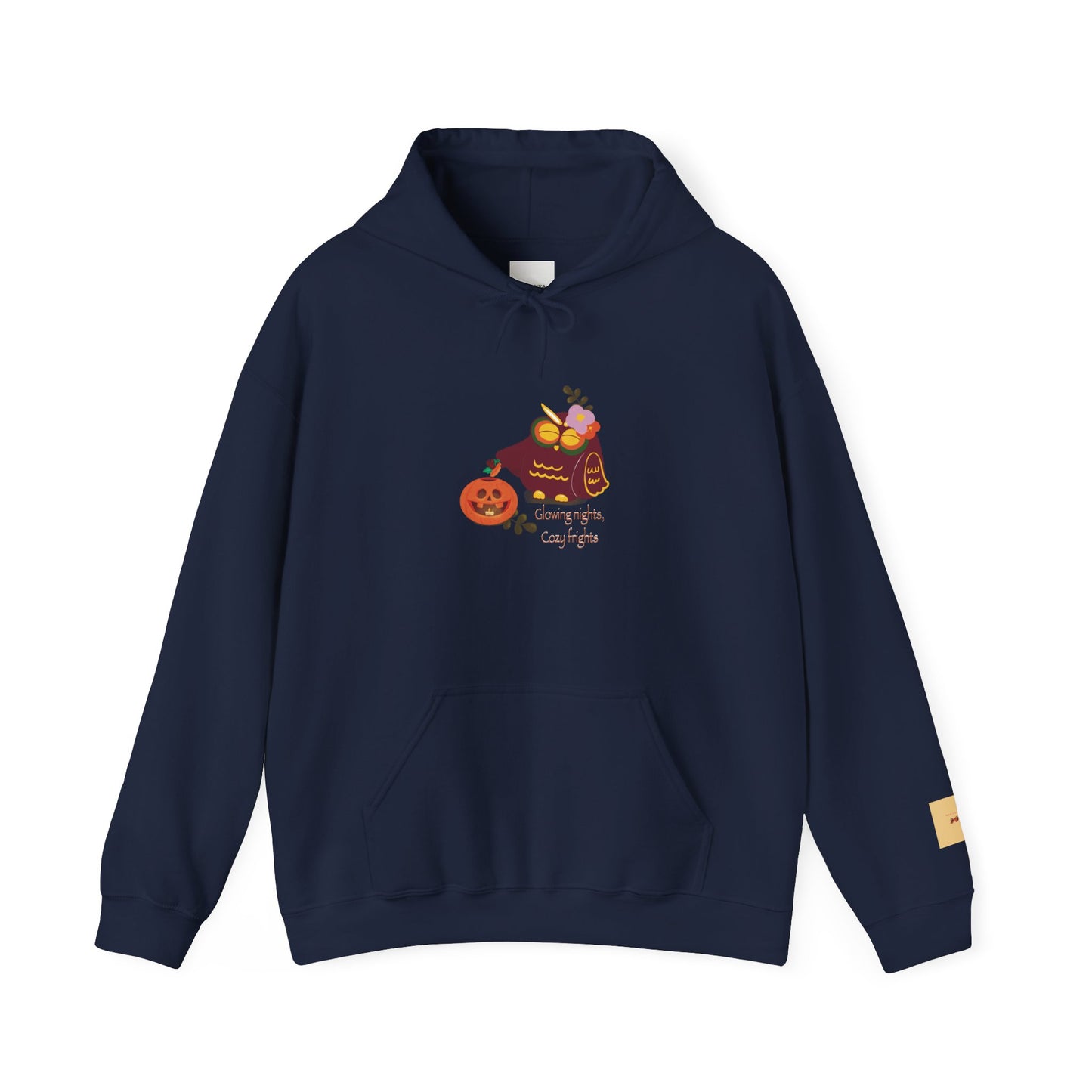 Cozy Halloween Cake Hoodie, Unisex Sweatshirt, Fall Fashion, Pumpkin Spice, Cute Autumn Apparel, Seasonal Gift