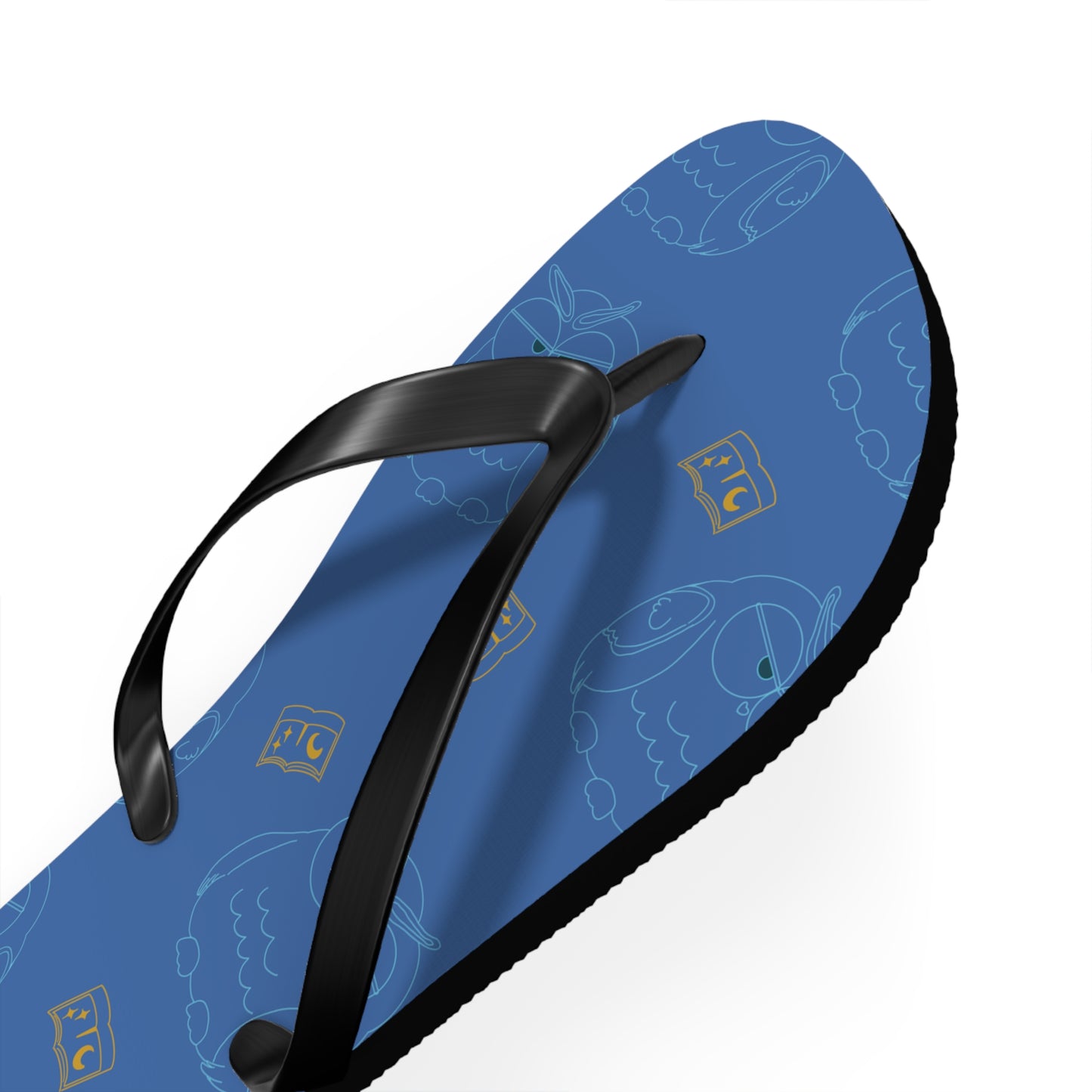 Fun Owl Flip Flops for Summer, Casual Beach Sandals, Cute Vacation Footwear, Perfect Gift for Owl Lovers