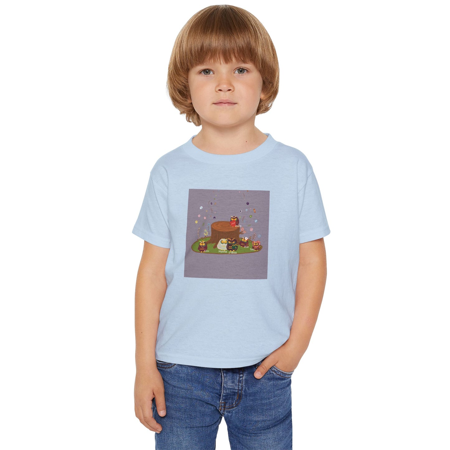 Playful Toddler T-Shirt with Fun Cake Design