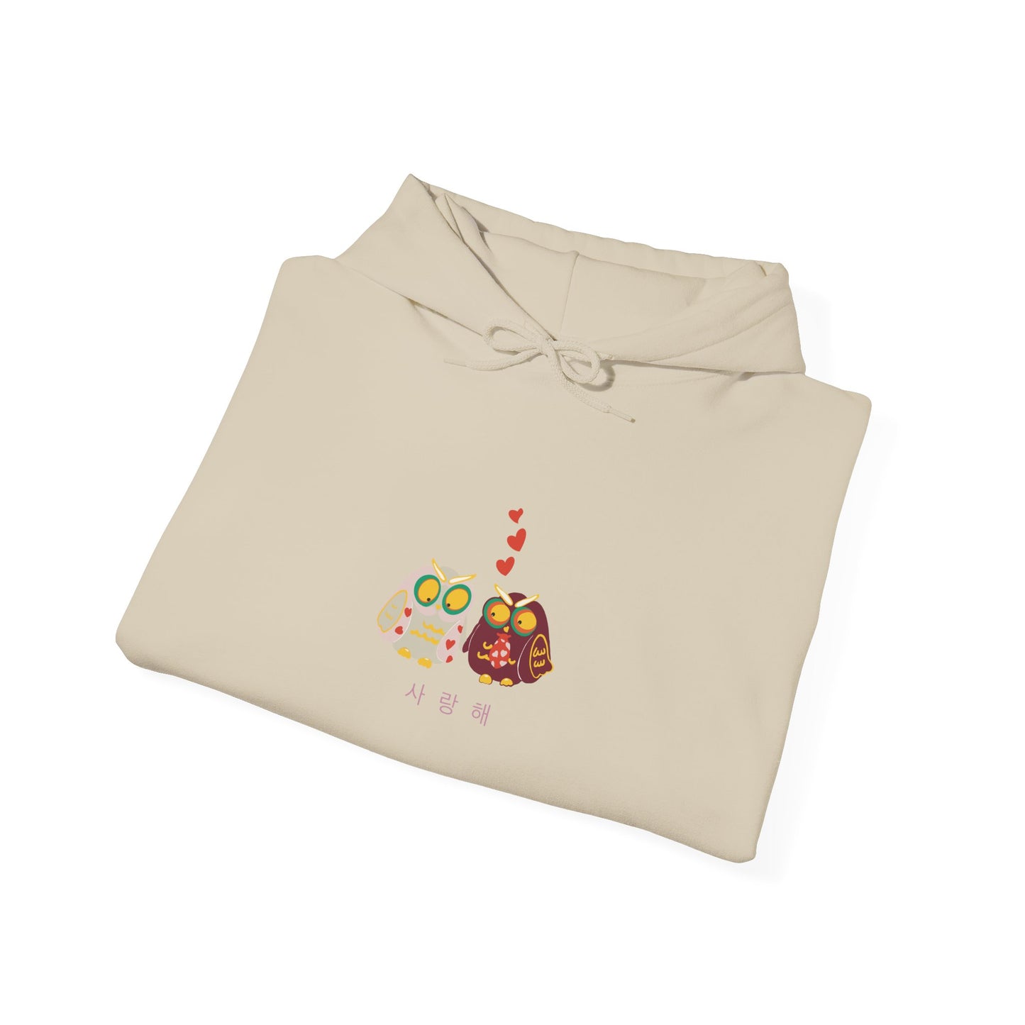 Cute Animal Duo Hoodie - Unisex Heavy Blend™ Sweatshirt