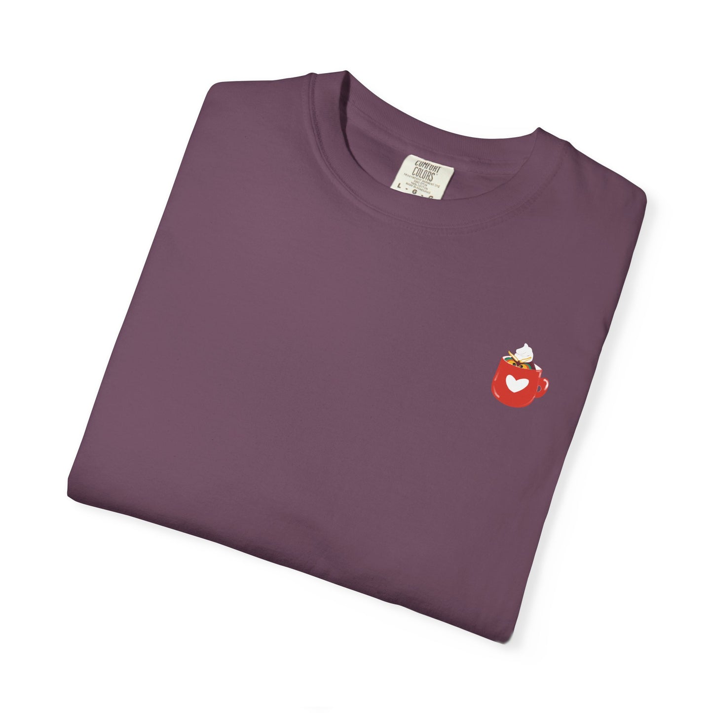 Playful Heart Unisex Garment-Dyed T-Shirt