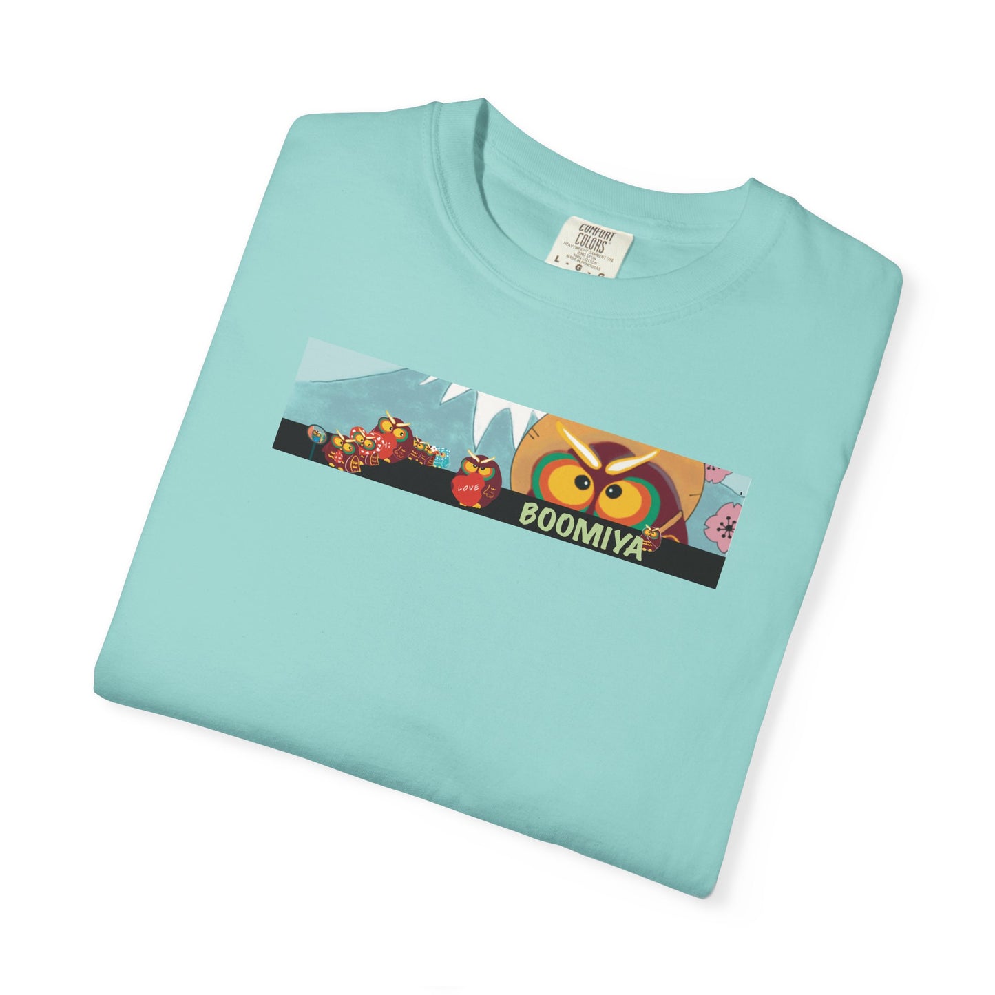 Boomiya Unisex Garment-Dyed T-shirt - Fun & Playful Graphic Tee