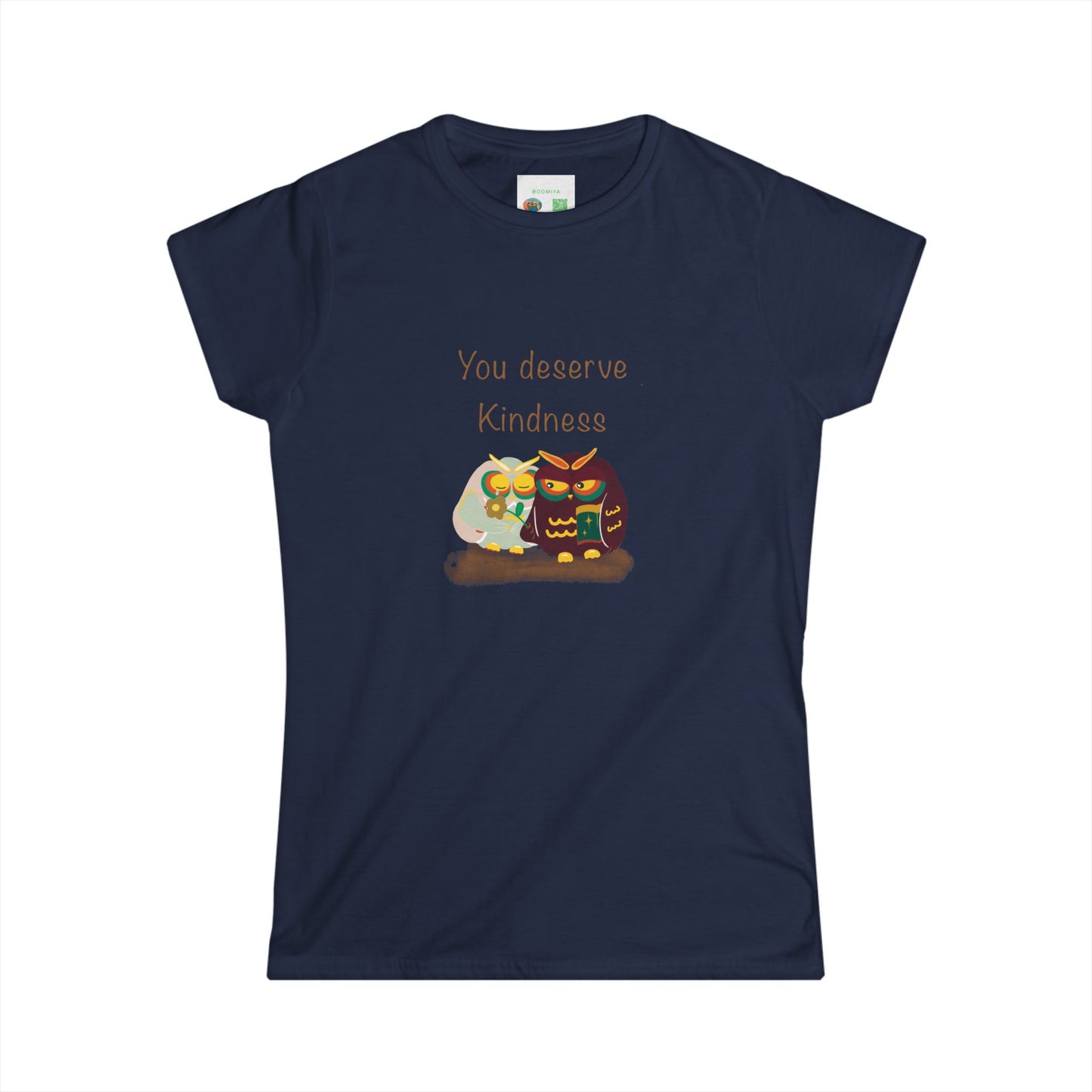 Empowering Kindness Tee - Women's Softstyle T-Shirt, Inspirational Gift, Self-Care Reminder, Casual Outfit, Everyday Wear