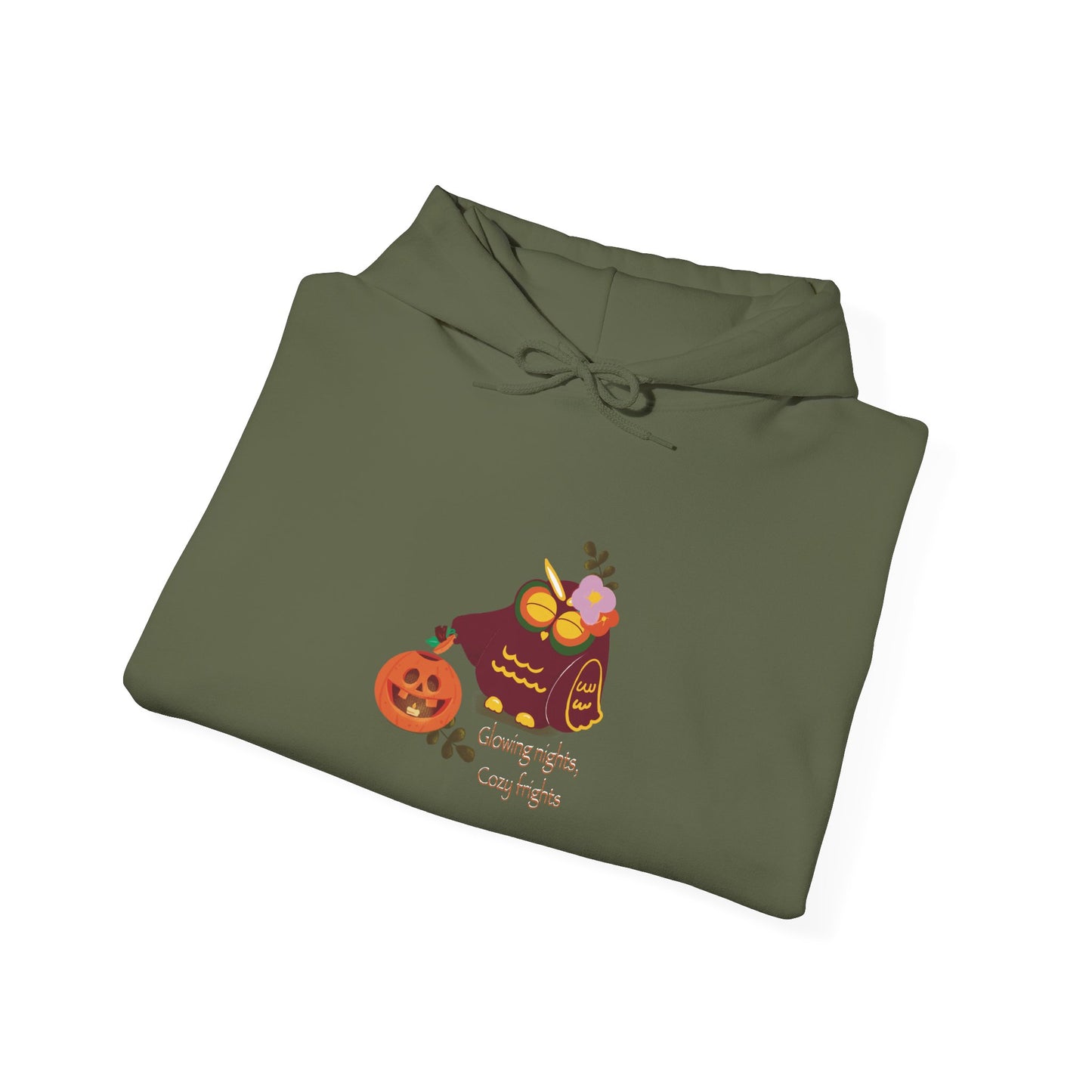 Cozy Halloween Cake Hoodie, Unisex Sweatshirt, Fall Fashion, Pumpkin Spice, Cute Autumn Apparel, Seasonal Gift