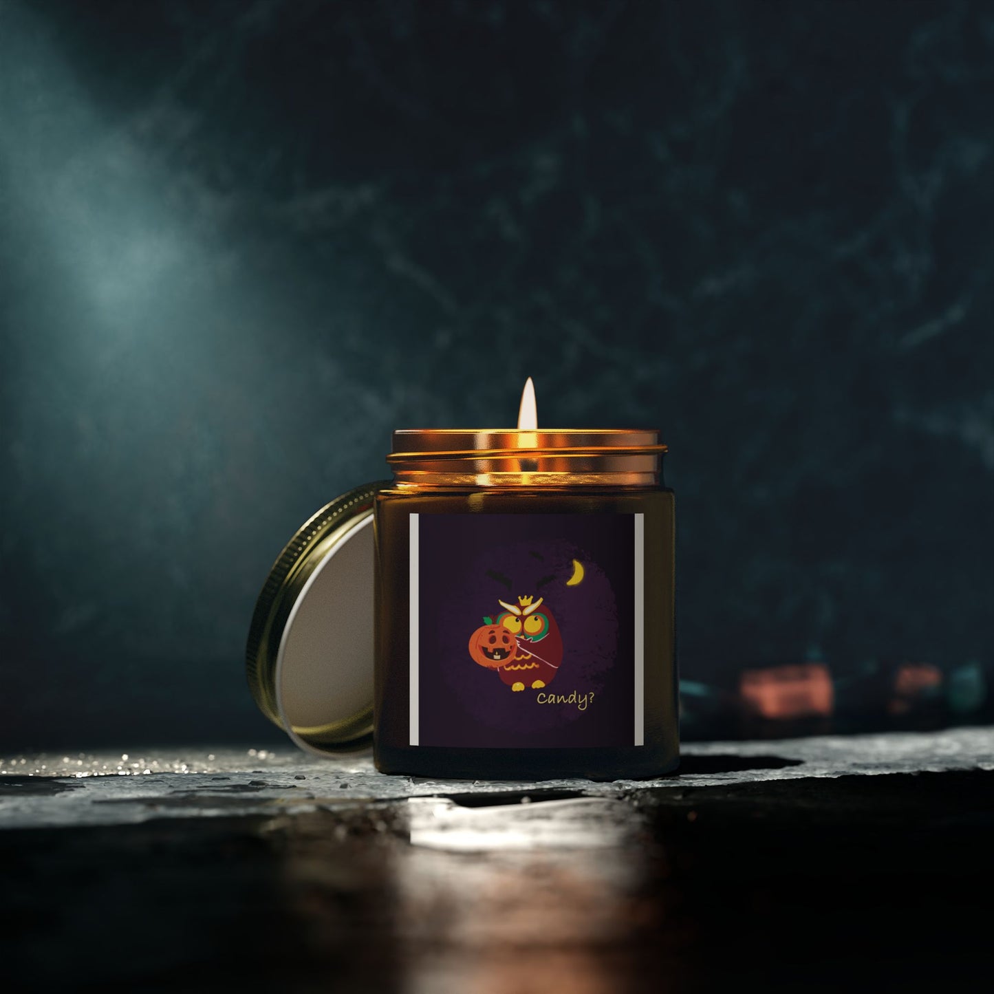 Halloween Scented Candles | Coconut Apricot Wax | Fall Decor, Unique Gifts, Holiday Candles, Spooky Atmosphere, Home Fragrance