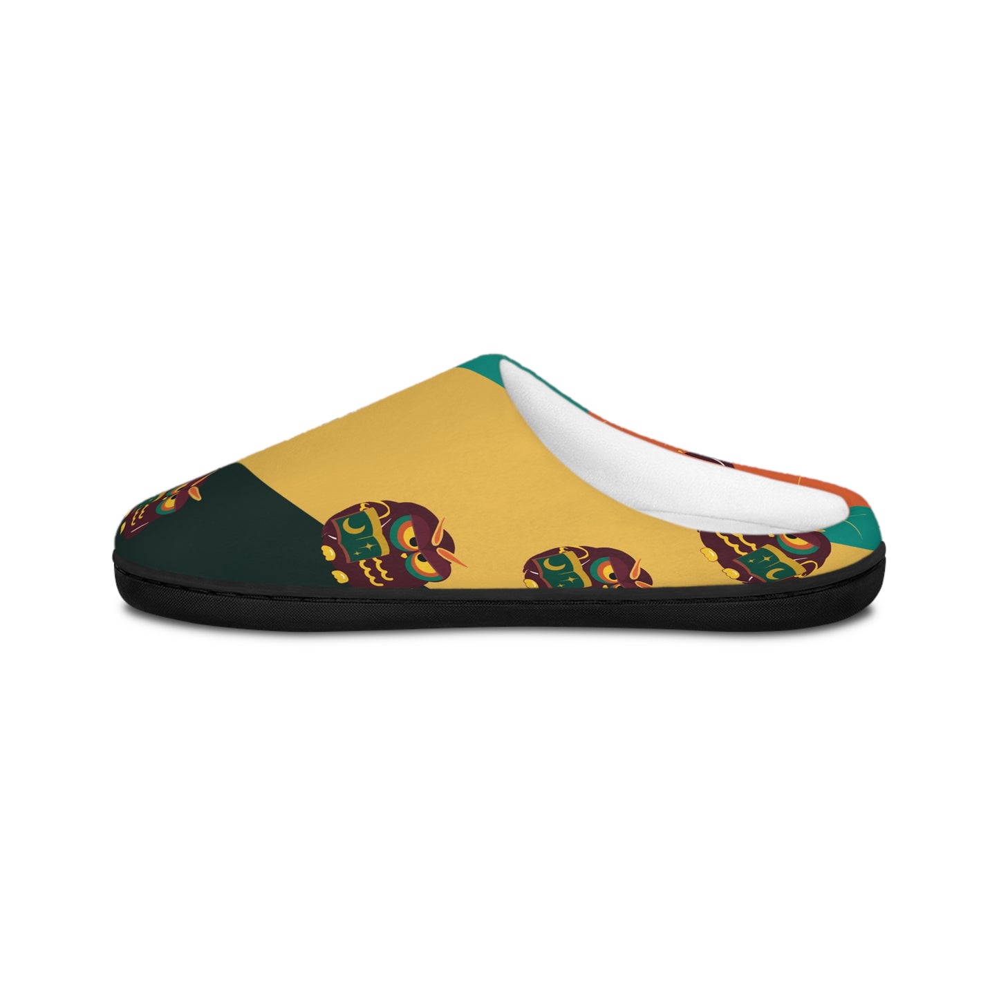 Colorful Patterned Women's Indoor Slippers with Custom Design