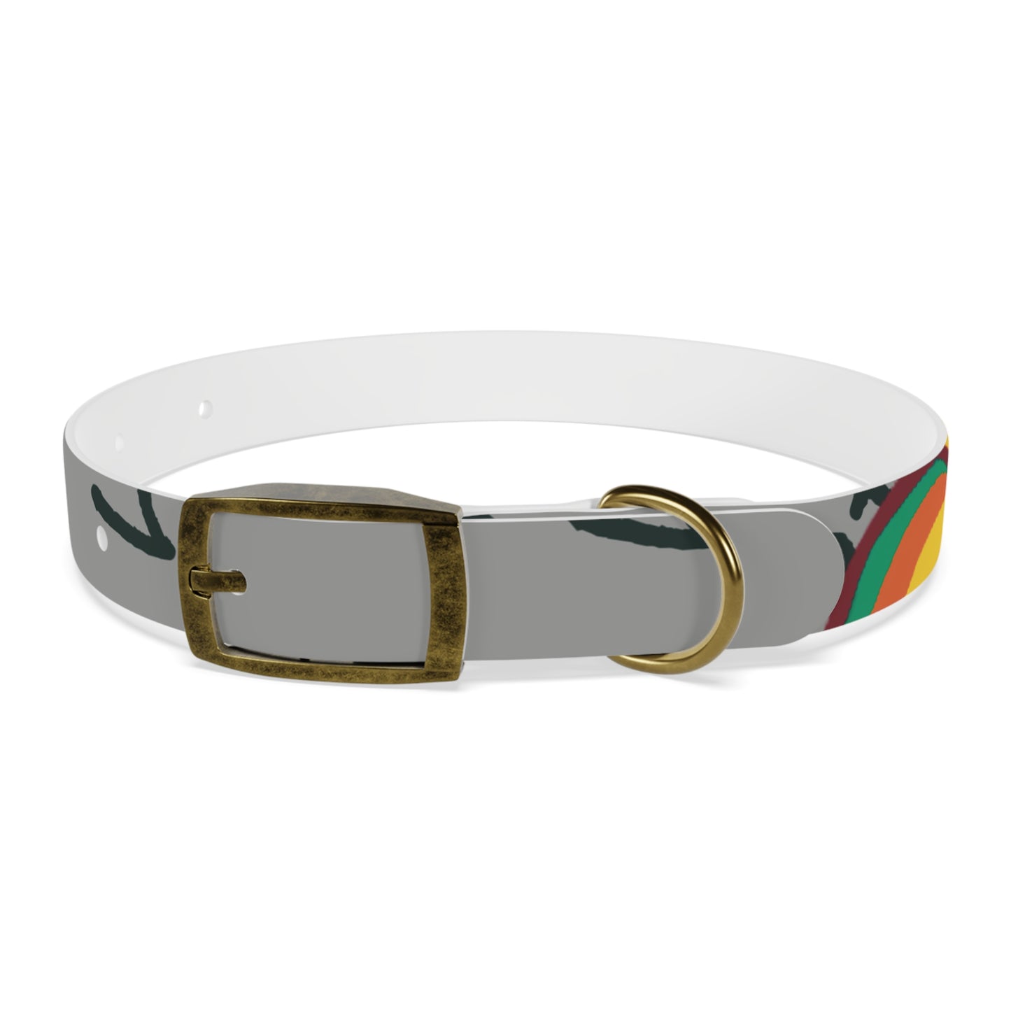 Stylish Dog Collar with Colorful Design, Pet Accessory, Adjustable Pet Collar, Dog Fashion, Unique Dog Gift
