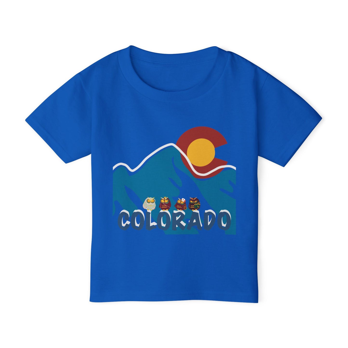 Colorado Mountains Toddler T-shirt, Kids Outdoor Adventure Tee, Childrens Clothing, Travel Gear for Kids, Colorado Souvenir, Birthday Gift