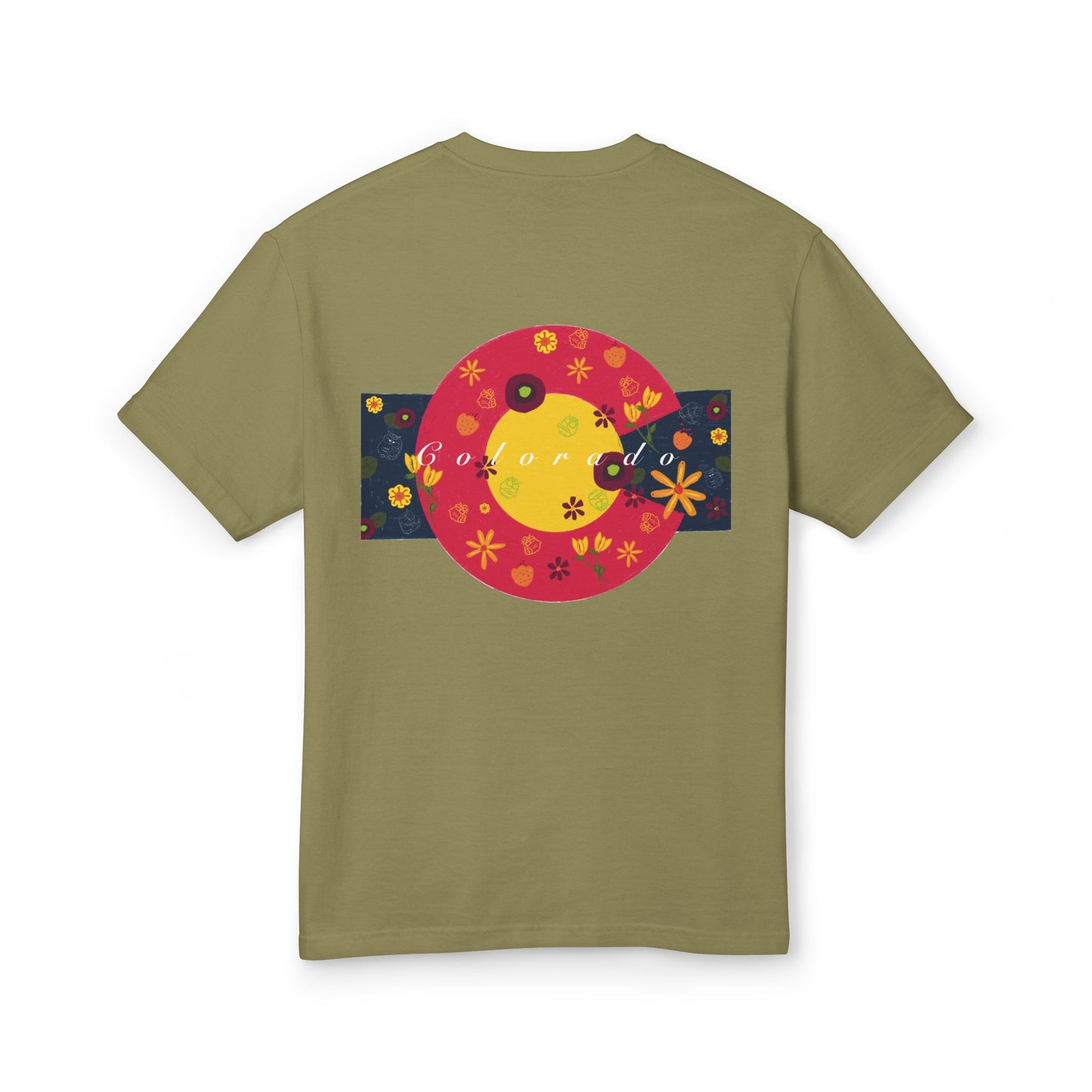 Colorful Floral Graphic Tee for Nature Lovers | Eco-Friendly Unisex T-Shirt | Summer Style, Gift for Friends, Eco-Conscious Fashion