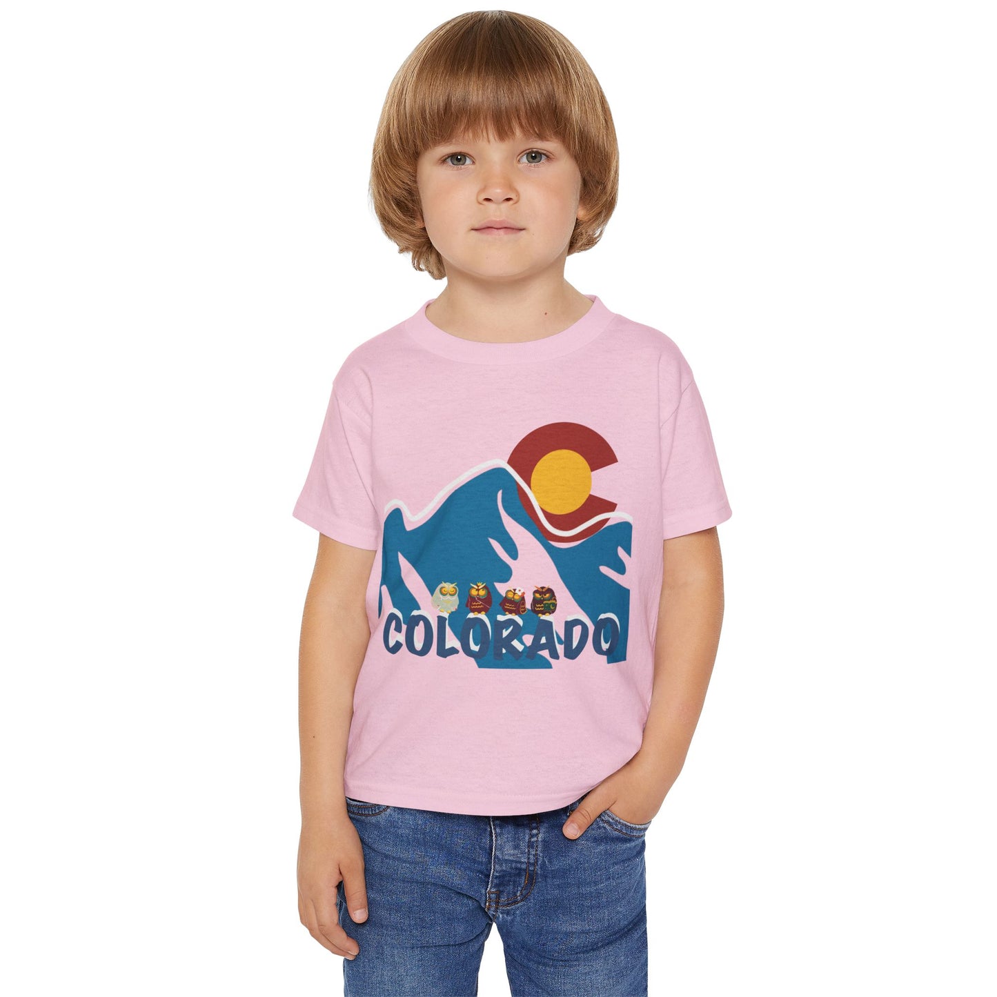 Colorado Mountains Toddler T-shirt, Kids Outdoor Adventure Tee, Childrens Clothing, Travel Gear for Kids, Colorado Souvenir, Birthday Gift