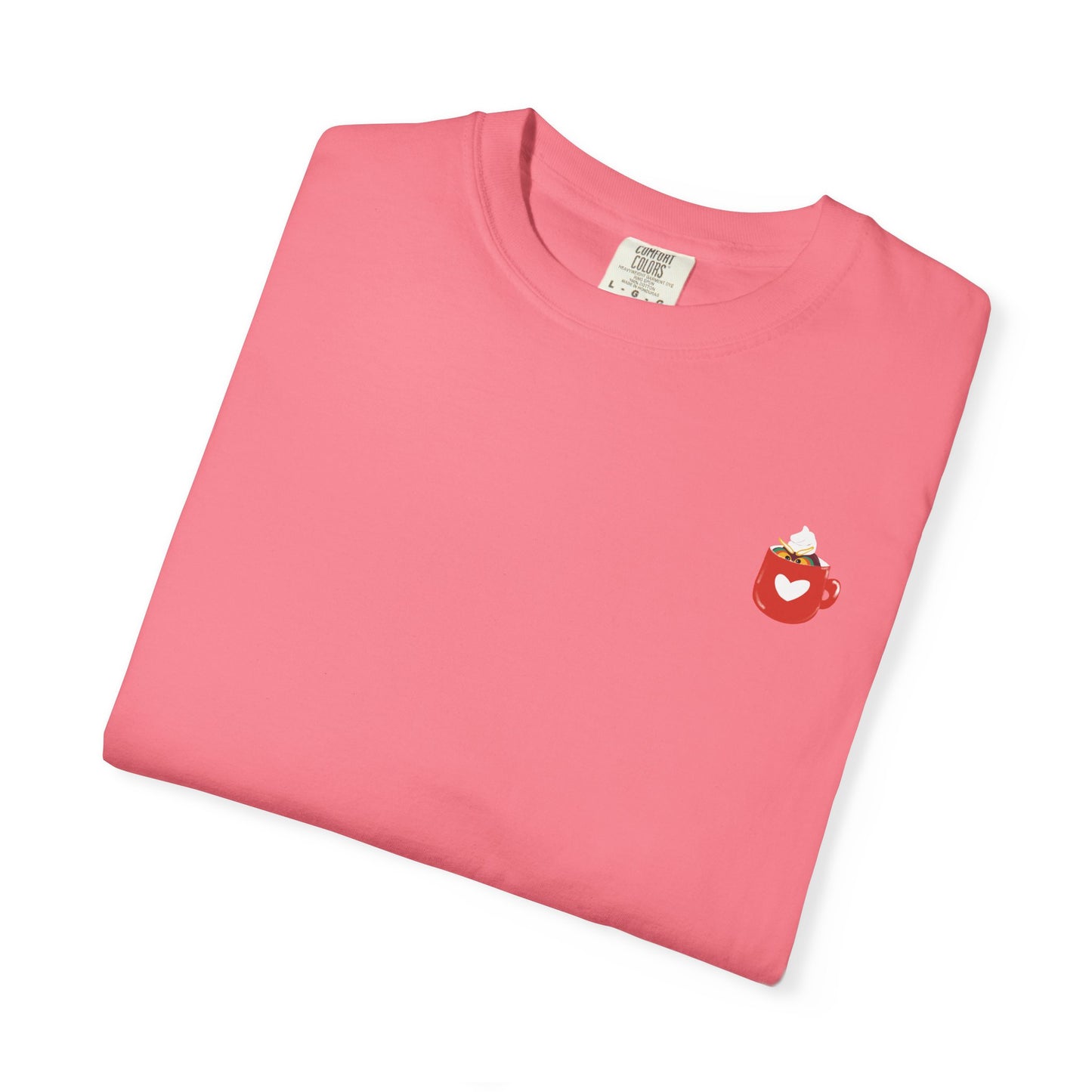 Playful Heart Unisex Garment-Dyed T-Shirt
