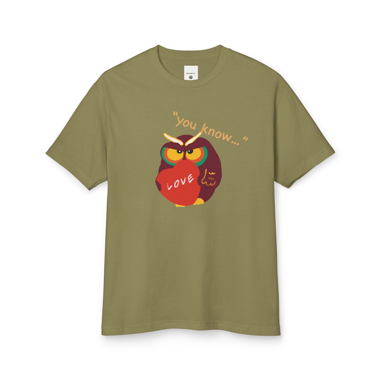 Funny Owl Quote Unisex Tee - "You Know..." Love Graphic T-Shirt
