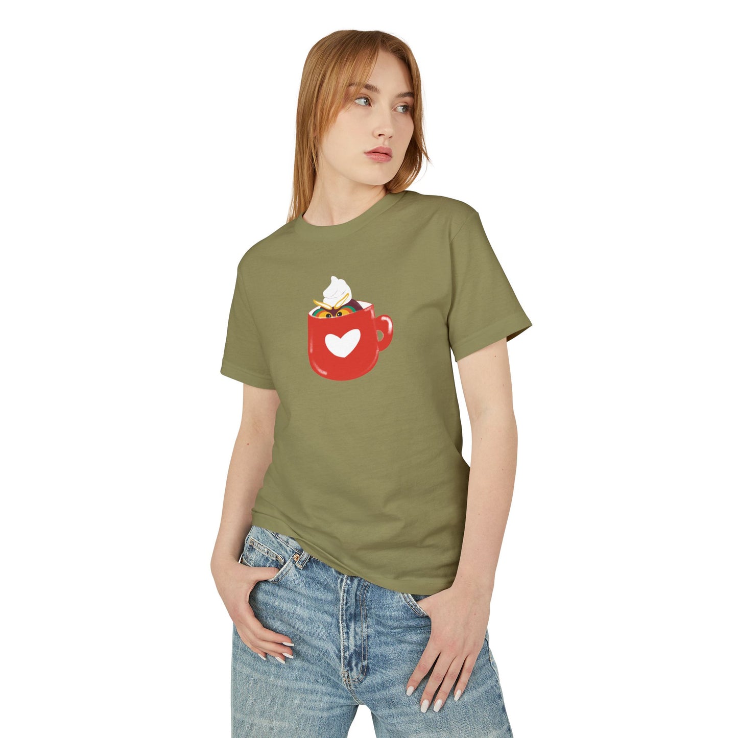 Cute Mug Graphic Unisex Tee – Perfect Gift for Coffee Lovers