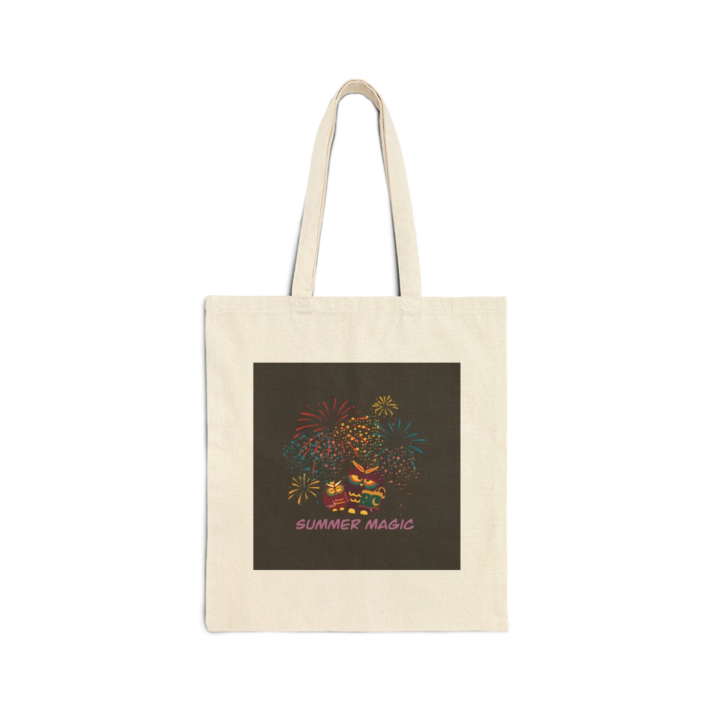 Summer Magic Tote Bag, Eco-Friendly Tote, Reusable Shopping Bag, Beach Bag, Gift for Her, Summer Vibes